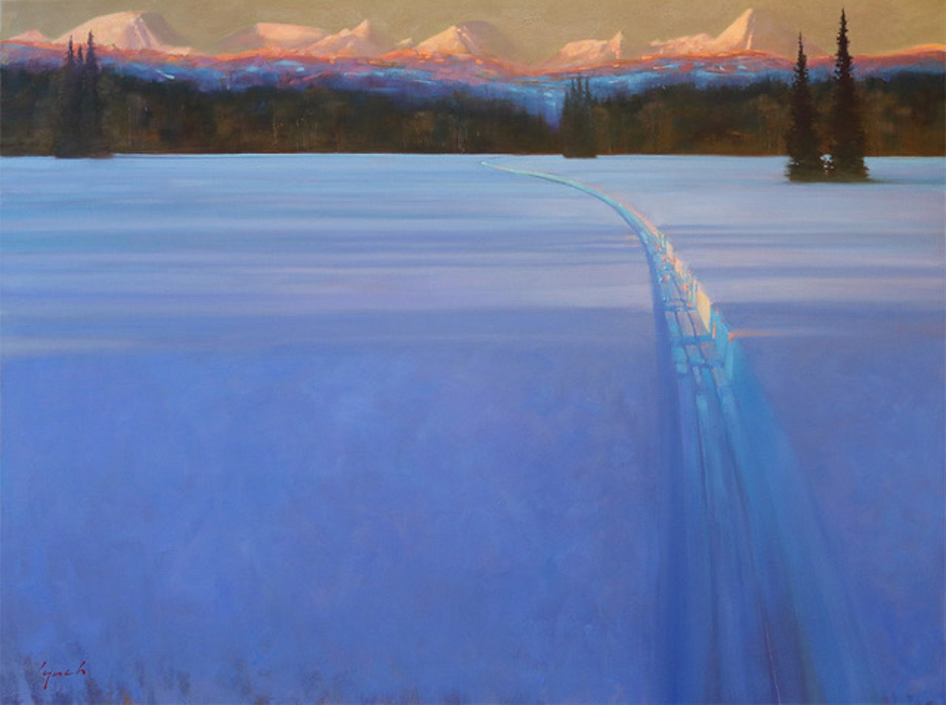 Nita Lake Track, Whistler by Brent Lynch