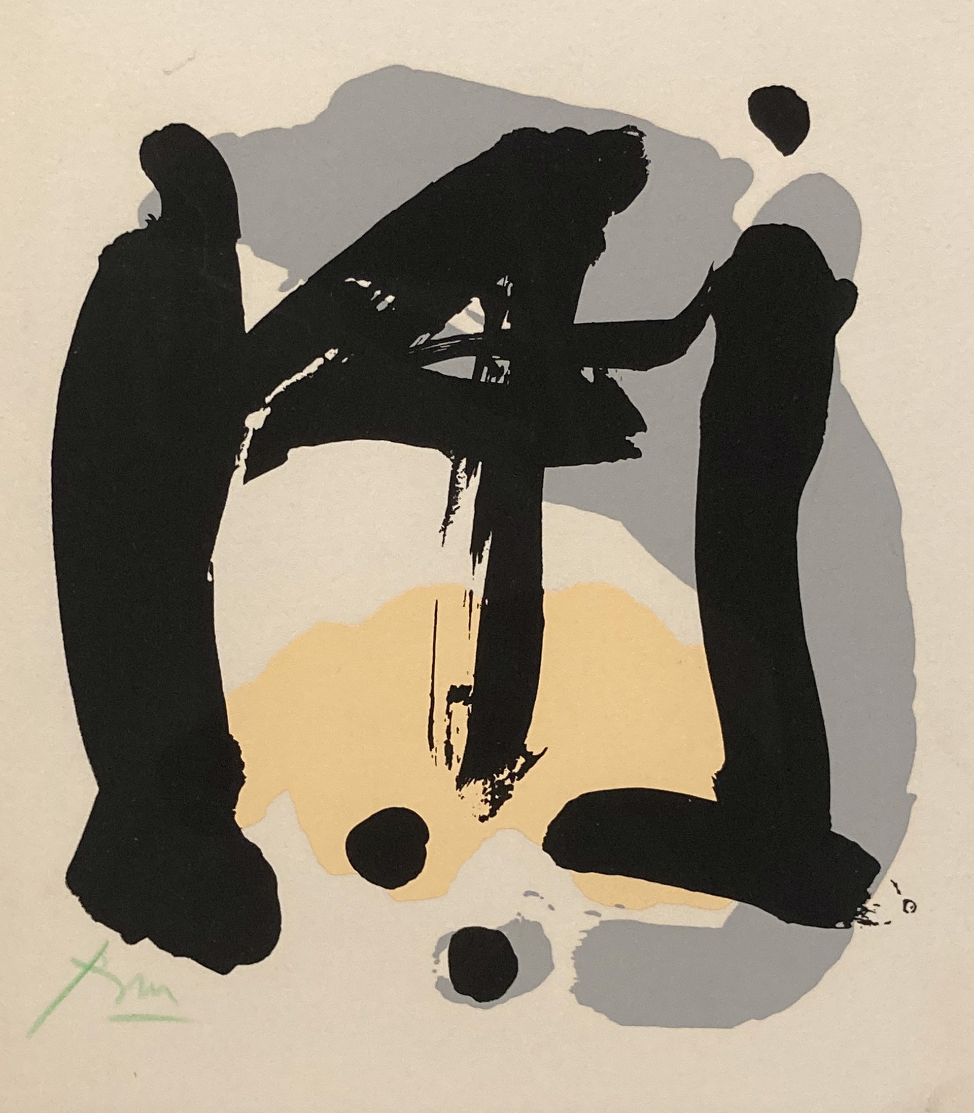 Study for Long Point Annual by Robert Motherwell