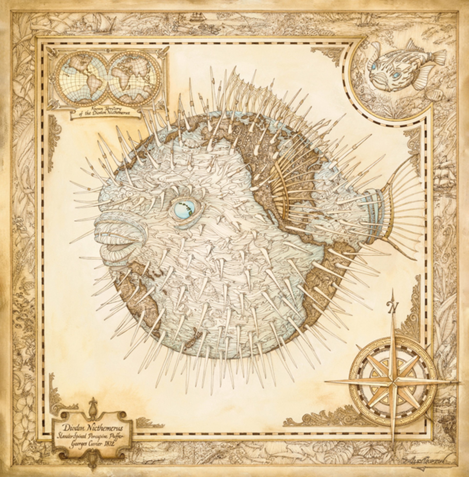 Worldly Puffer by Alex Gupton