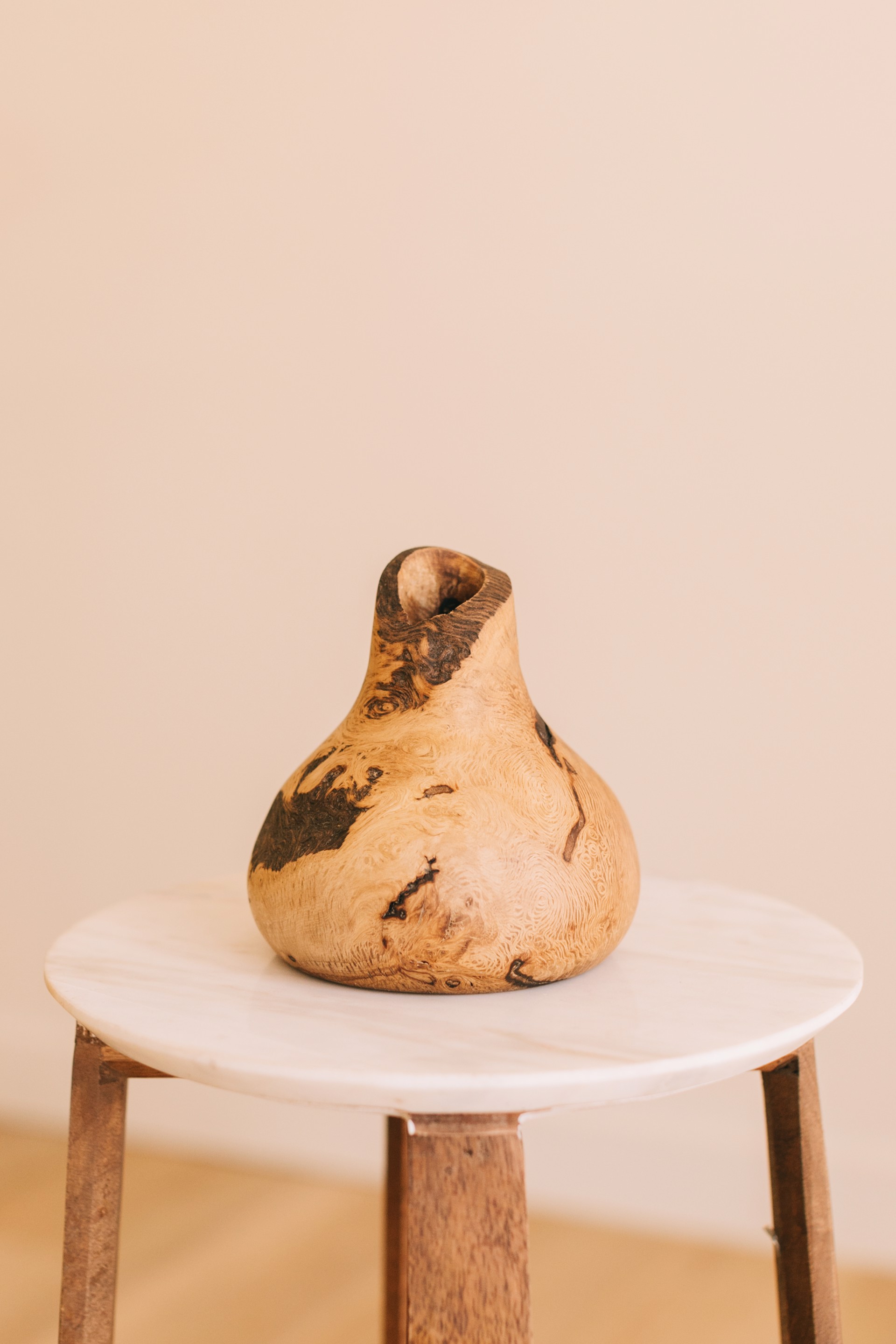 Oak Burl Vase #03 by Anna Naylor