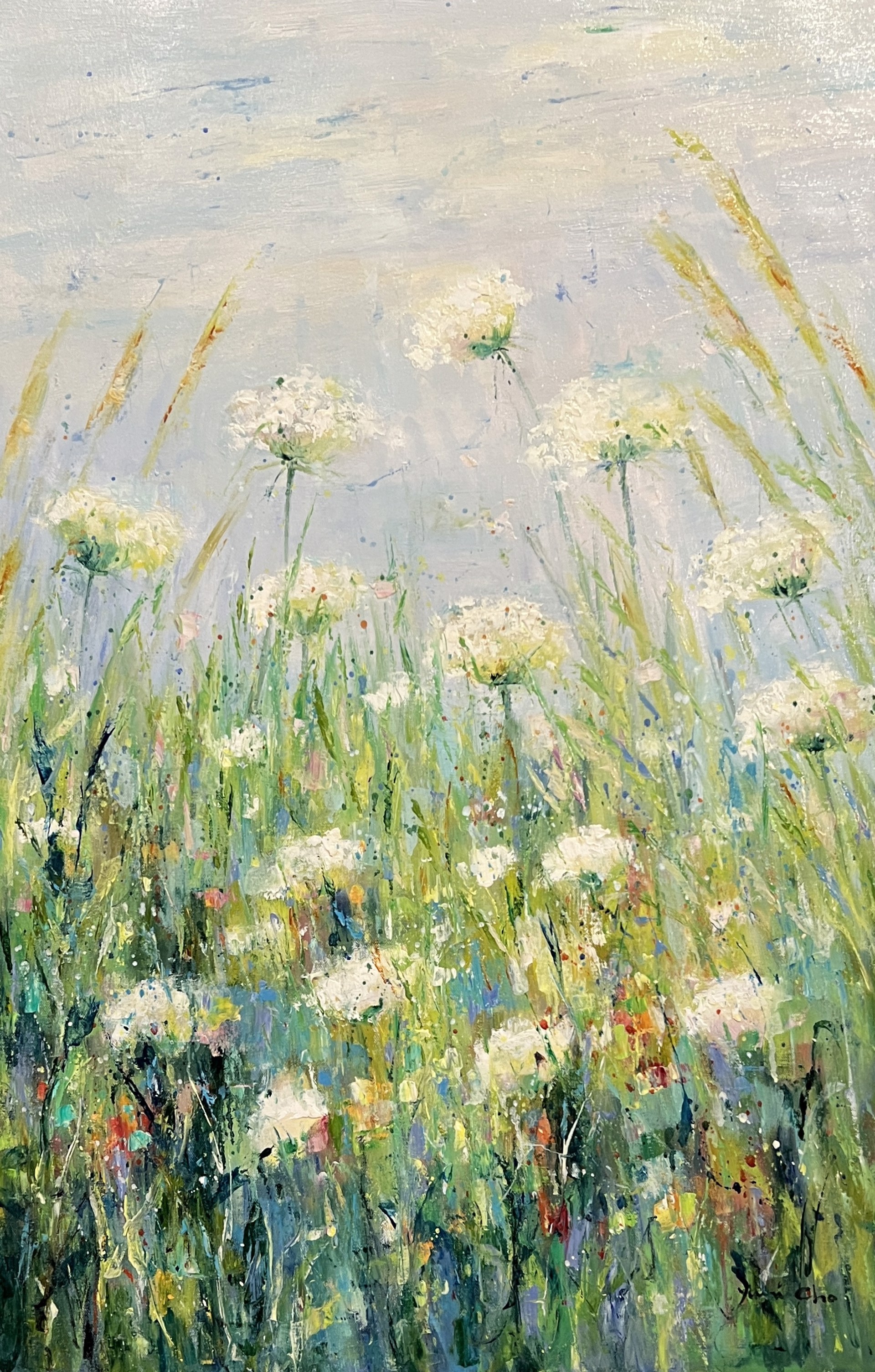 WHITE FLOWERS by YUNI CHO