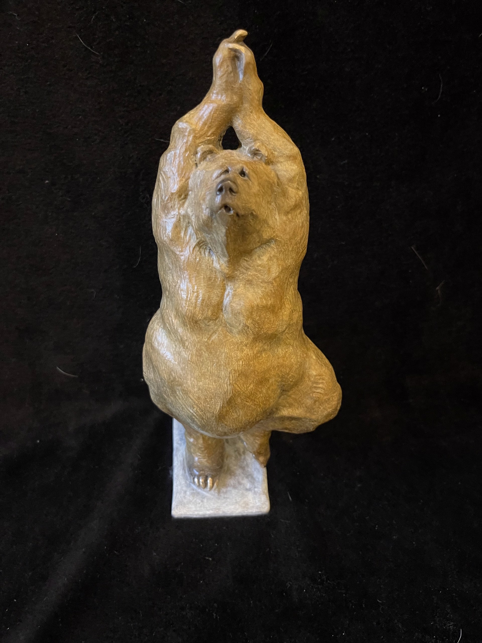 Yoga Bear (Tree Pose) (Edition of 200) by Walt Horton