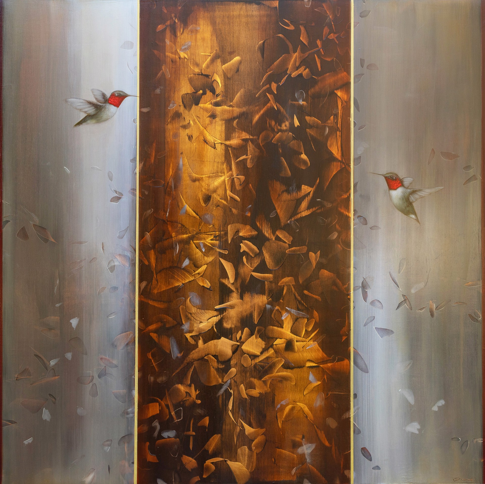 Waterfall of Gold by Jessica Pisano