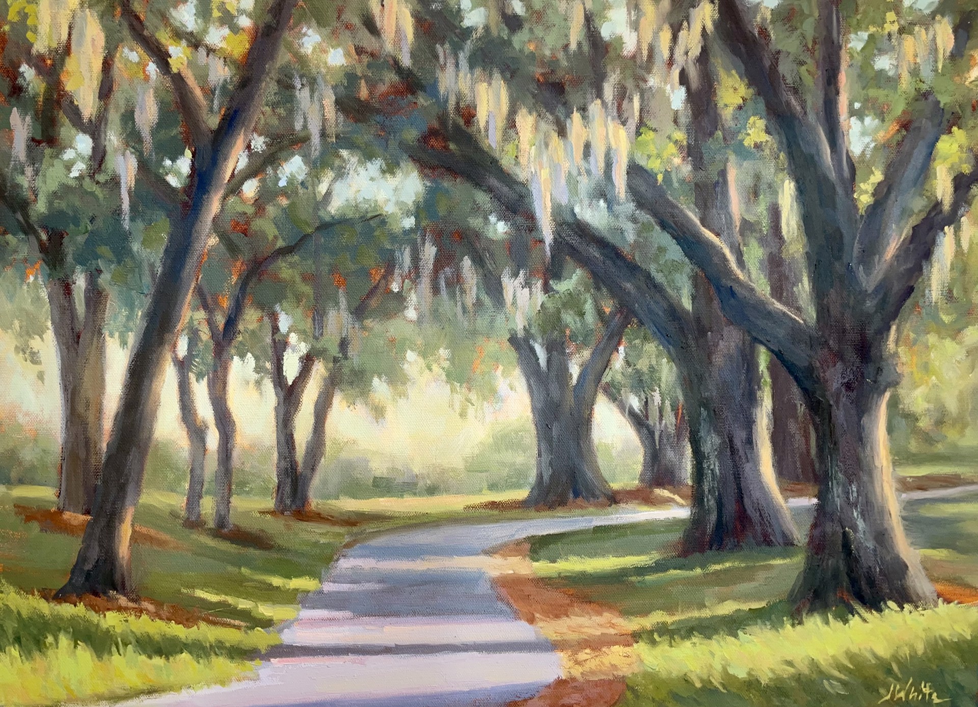 Peaceful Road by Julie White