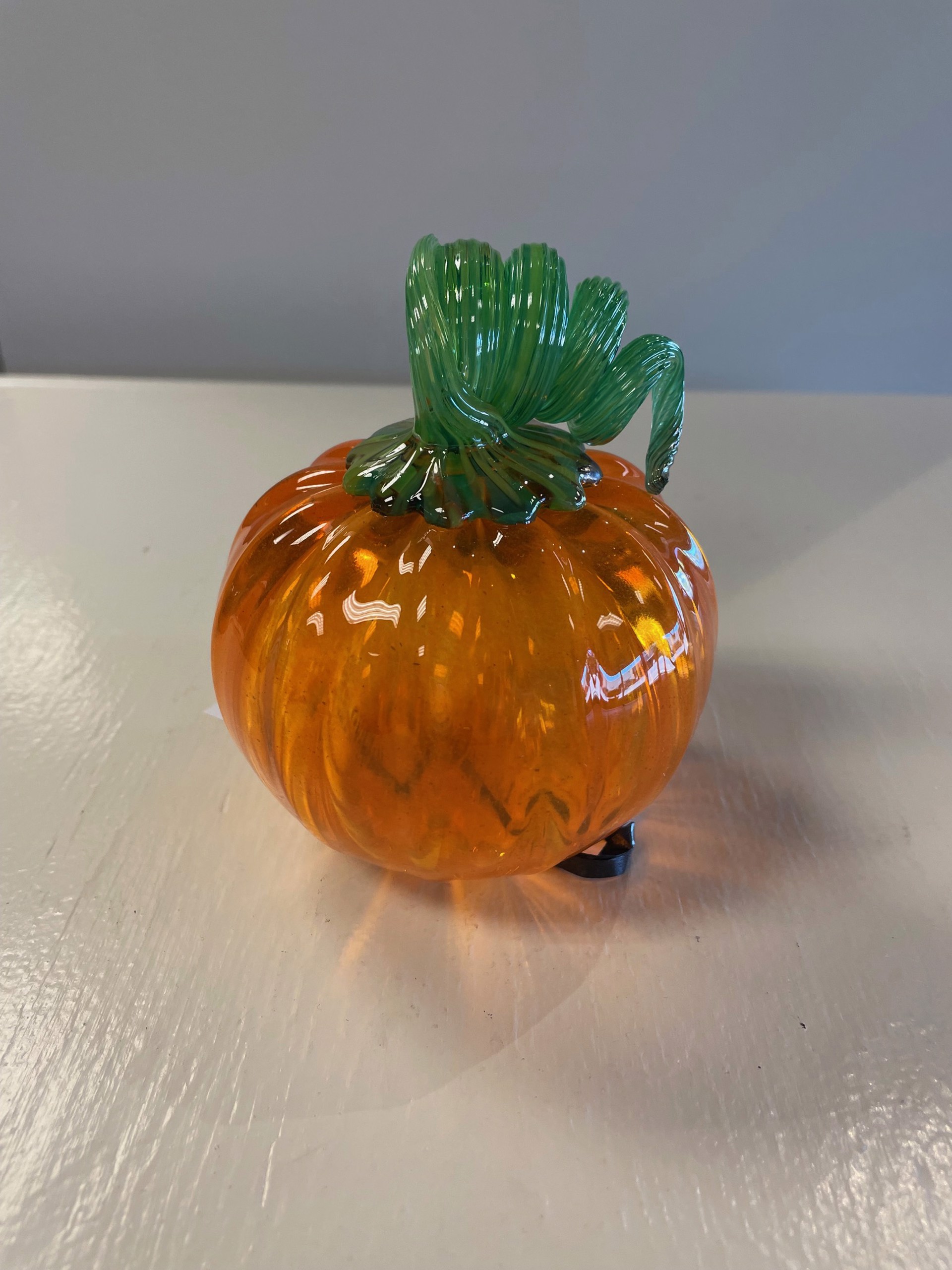 Pumpkin - Small by AlBo Glass
