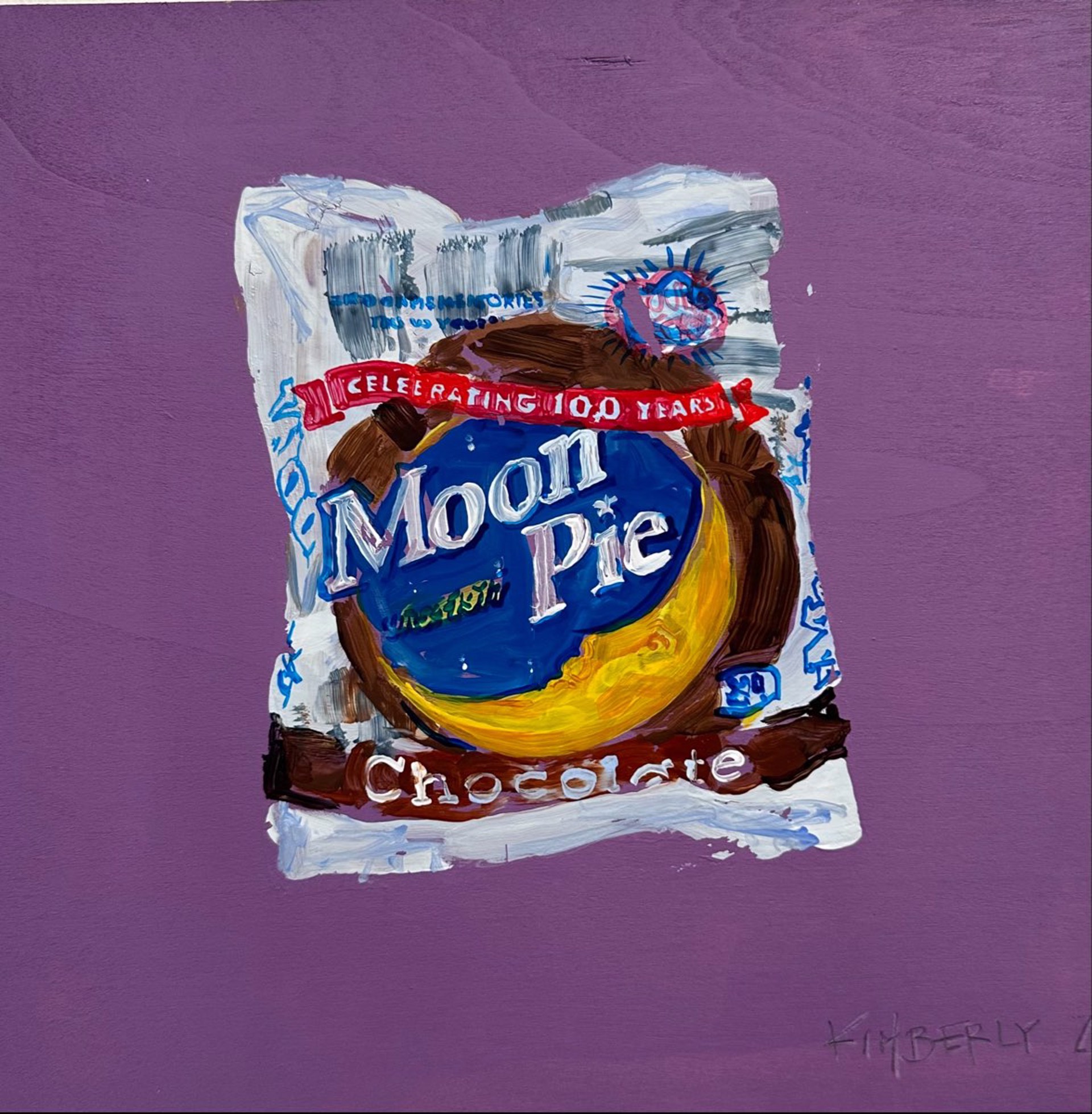 Moon Pie for Me No. I by Kimberly Zukley