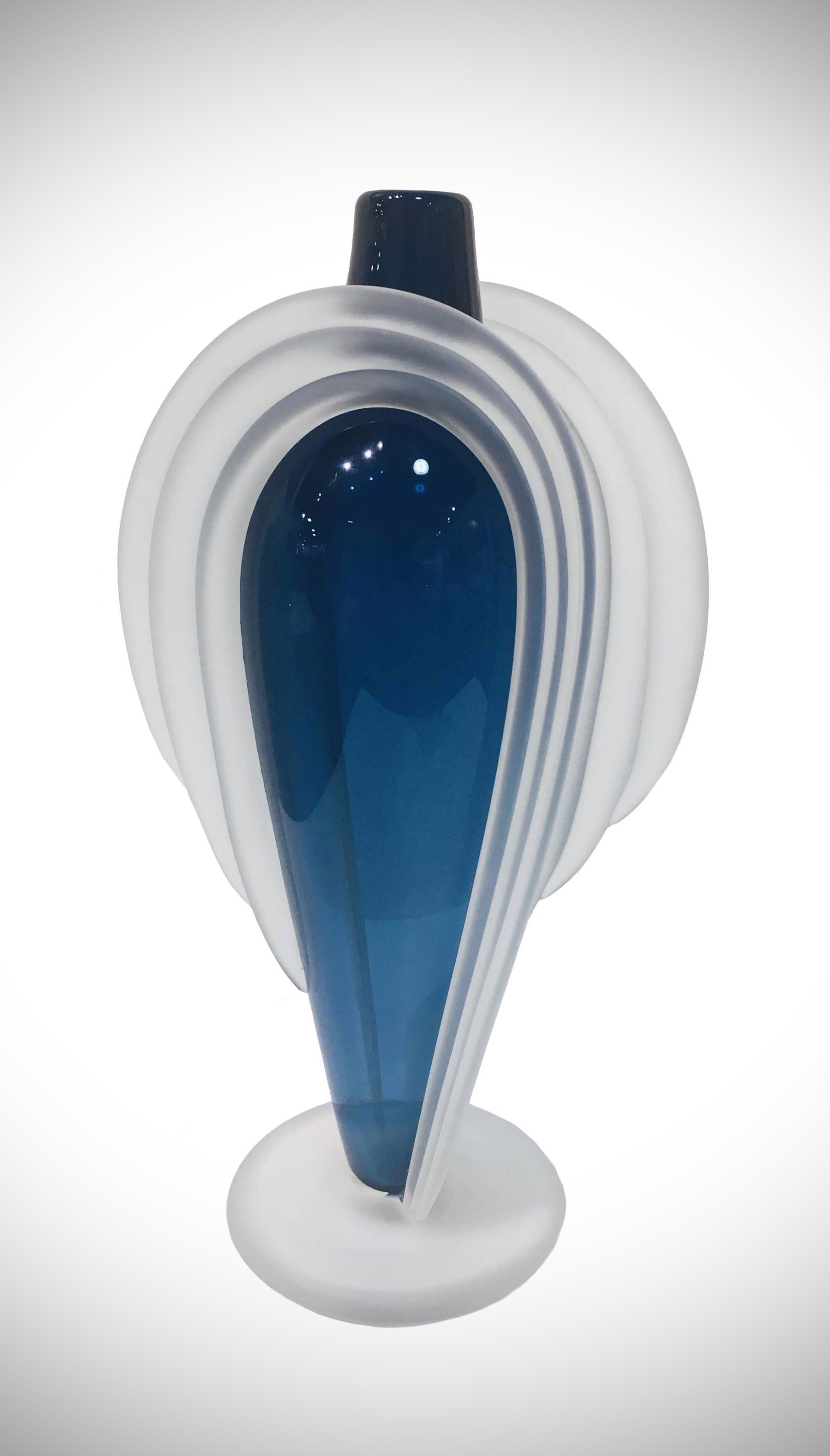 Blue Vase by VITRIX