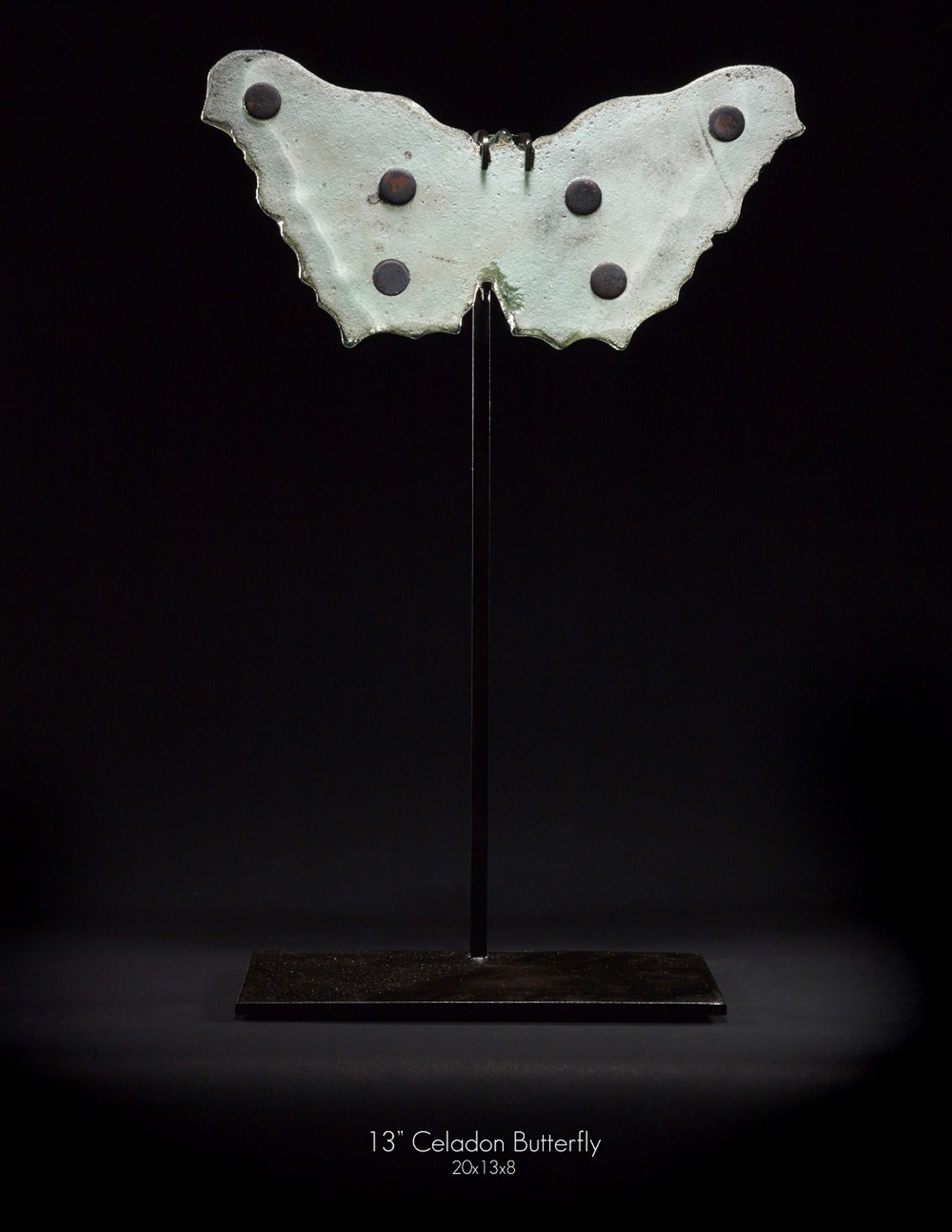 Butterfly (celadon)  (*P) by Marlene Rose