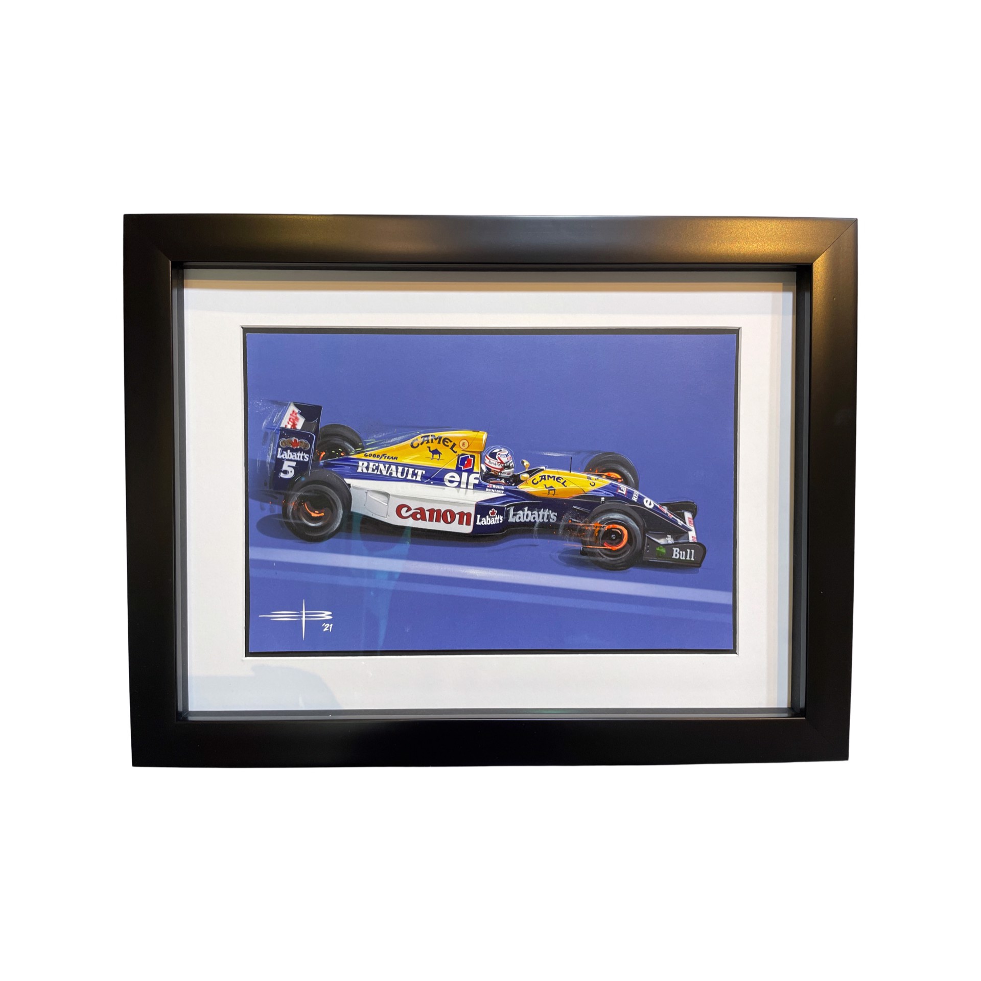 “Formula 1 Renault” by Emile Bouret