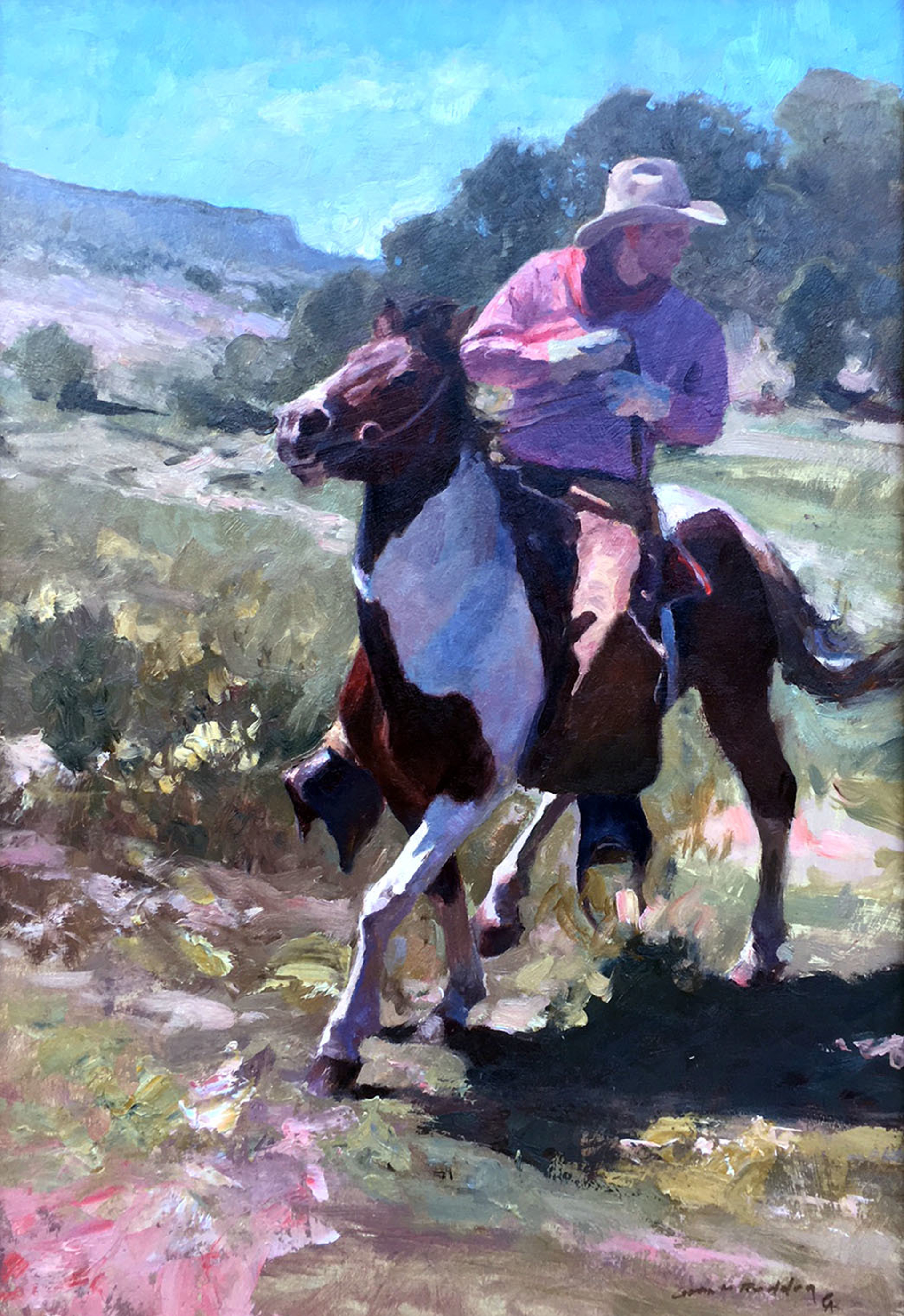 The Paint Horse by Grant Redden