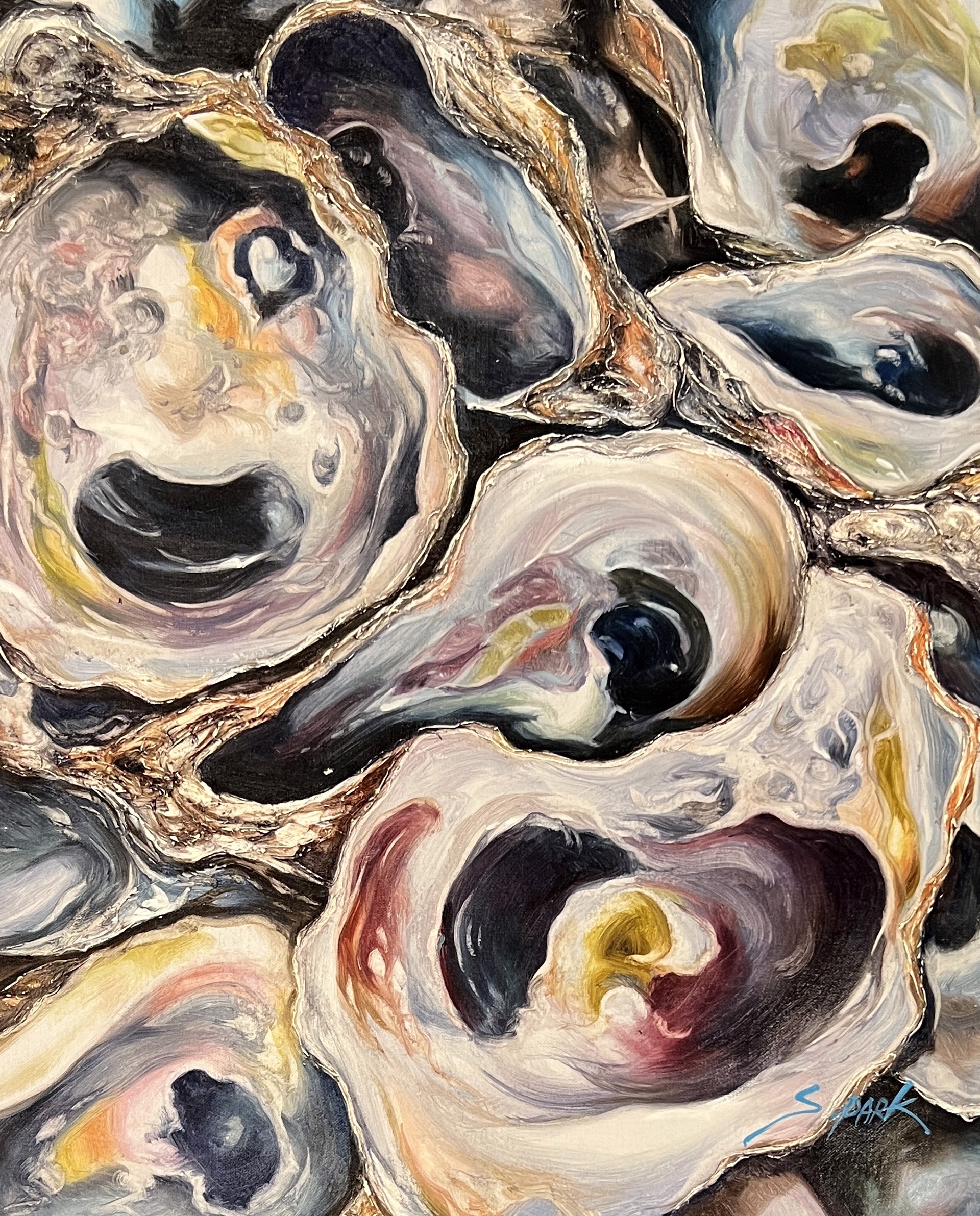 OYSTER SHELLS by S PARK