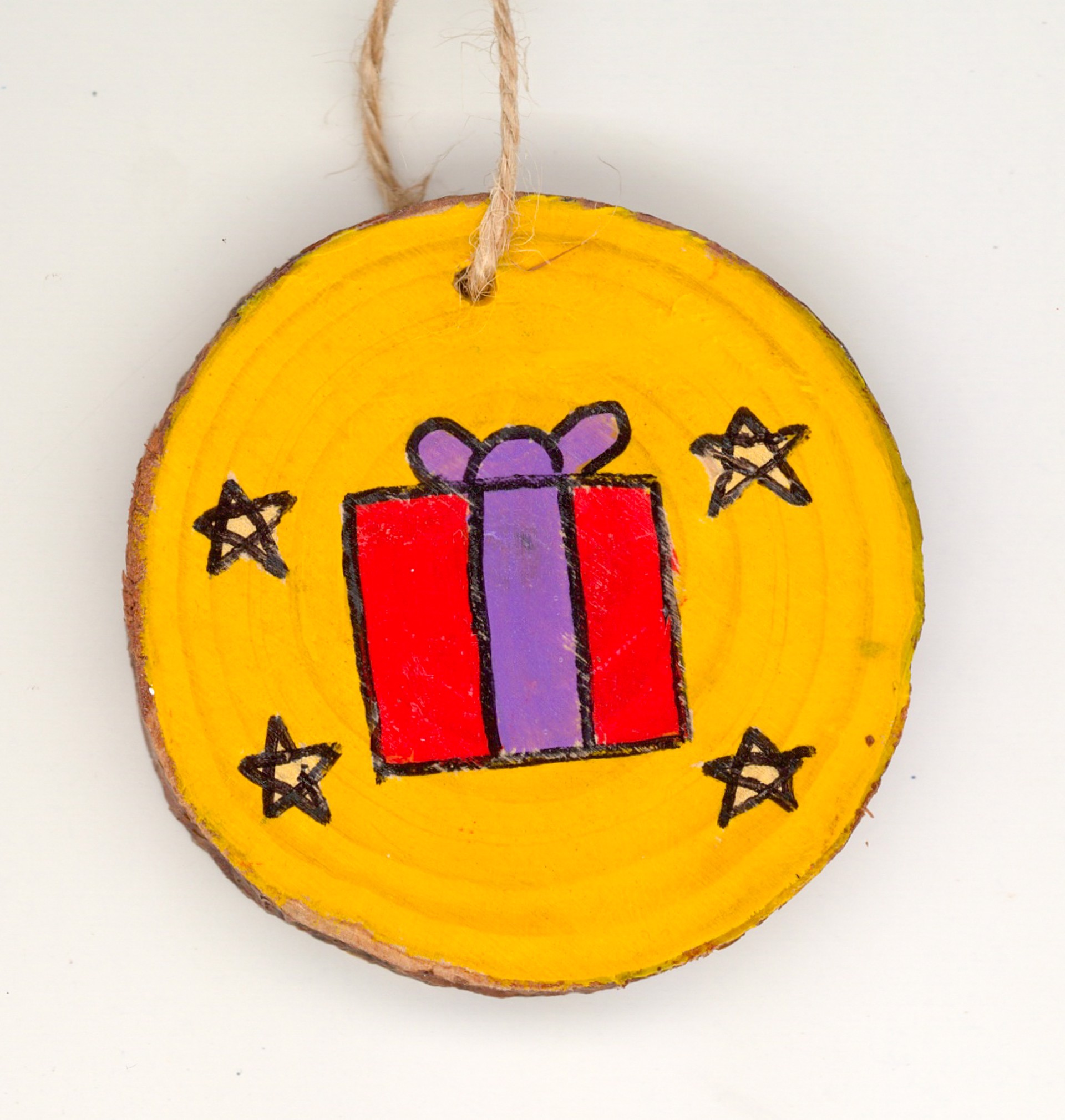 Gift (ornament) by Gillian Patterson