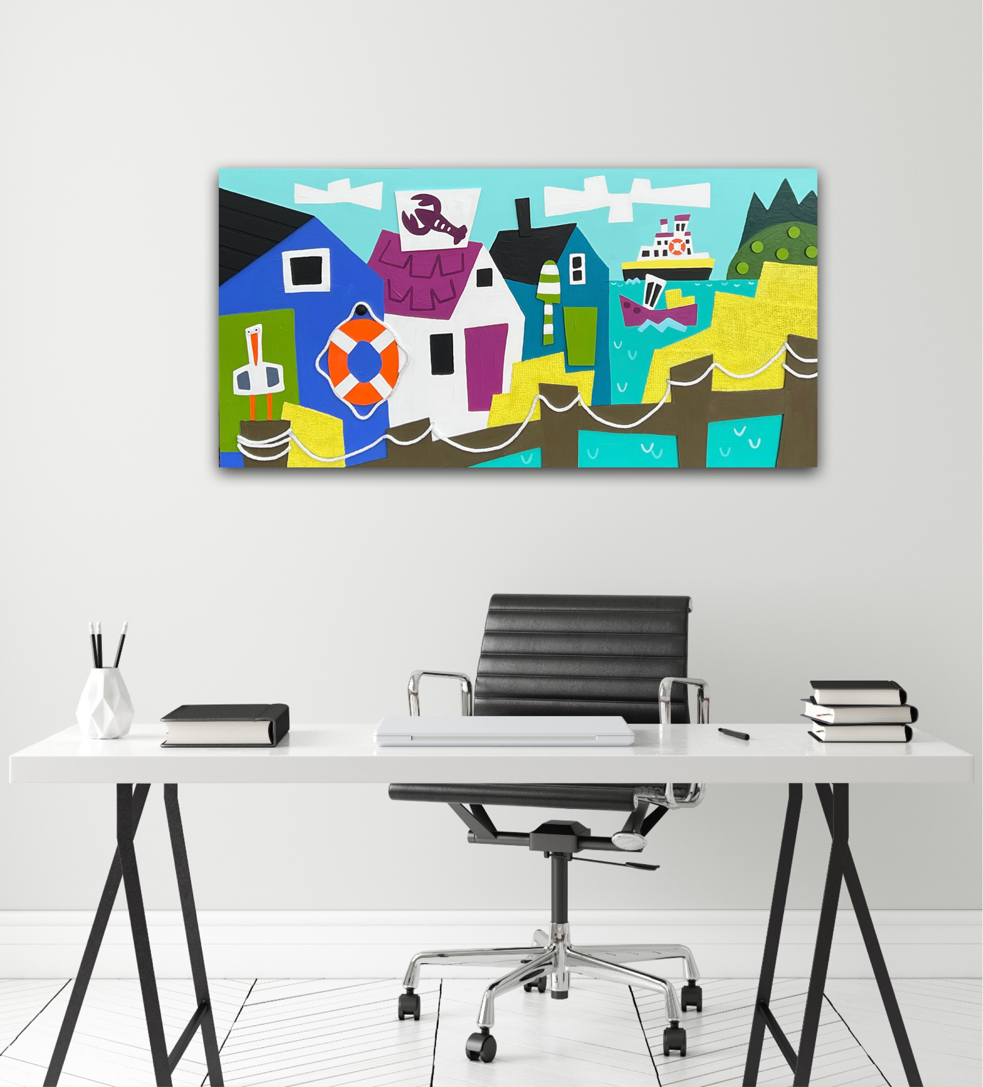 Widgery Wharf, Portland by Page Eastburn O'Rourke