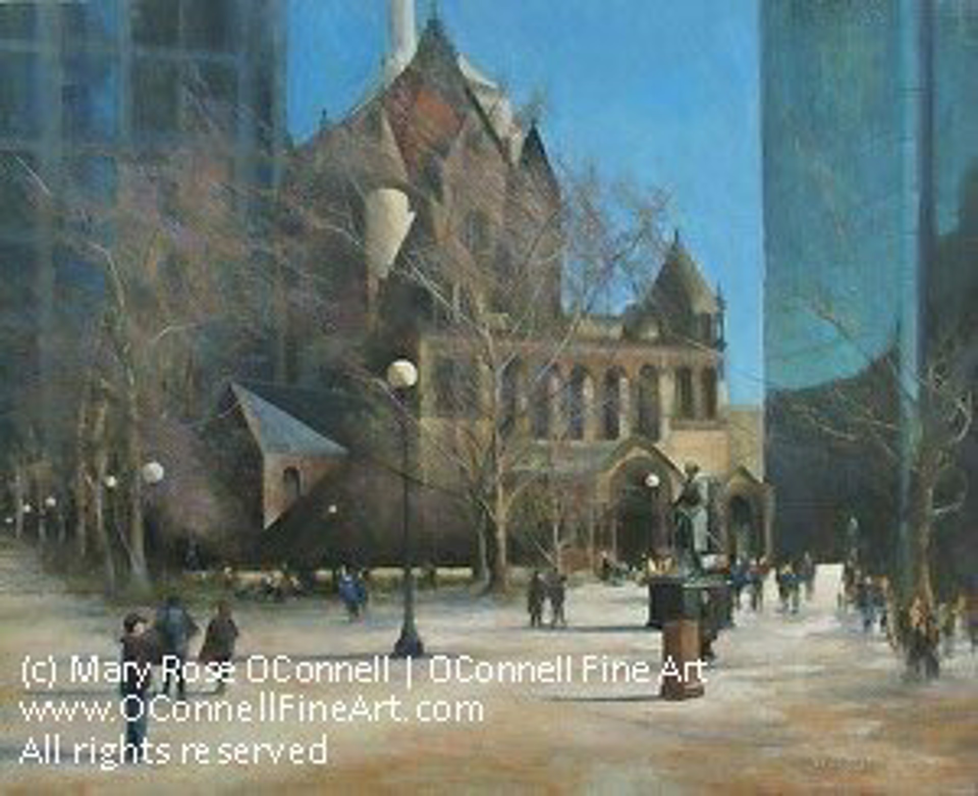 Winter's End at Copley Square by Mary Rose O'Connell