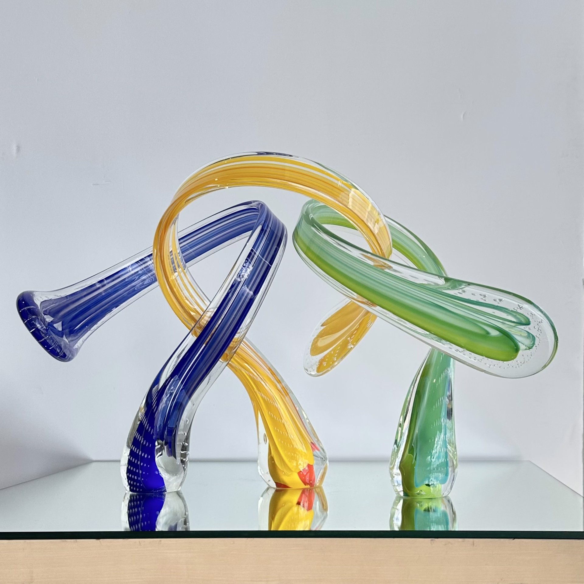 Medium Triple Ribbon Embrace - Neon by Scott Hartley