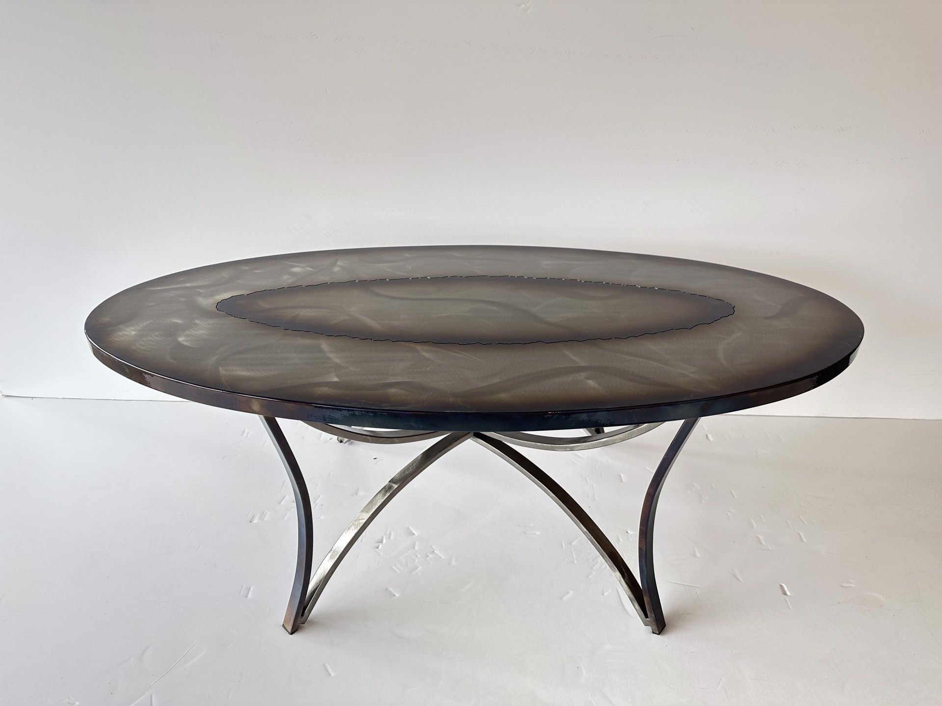 Oval Coffee Table by Frank Seckler