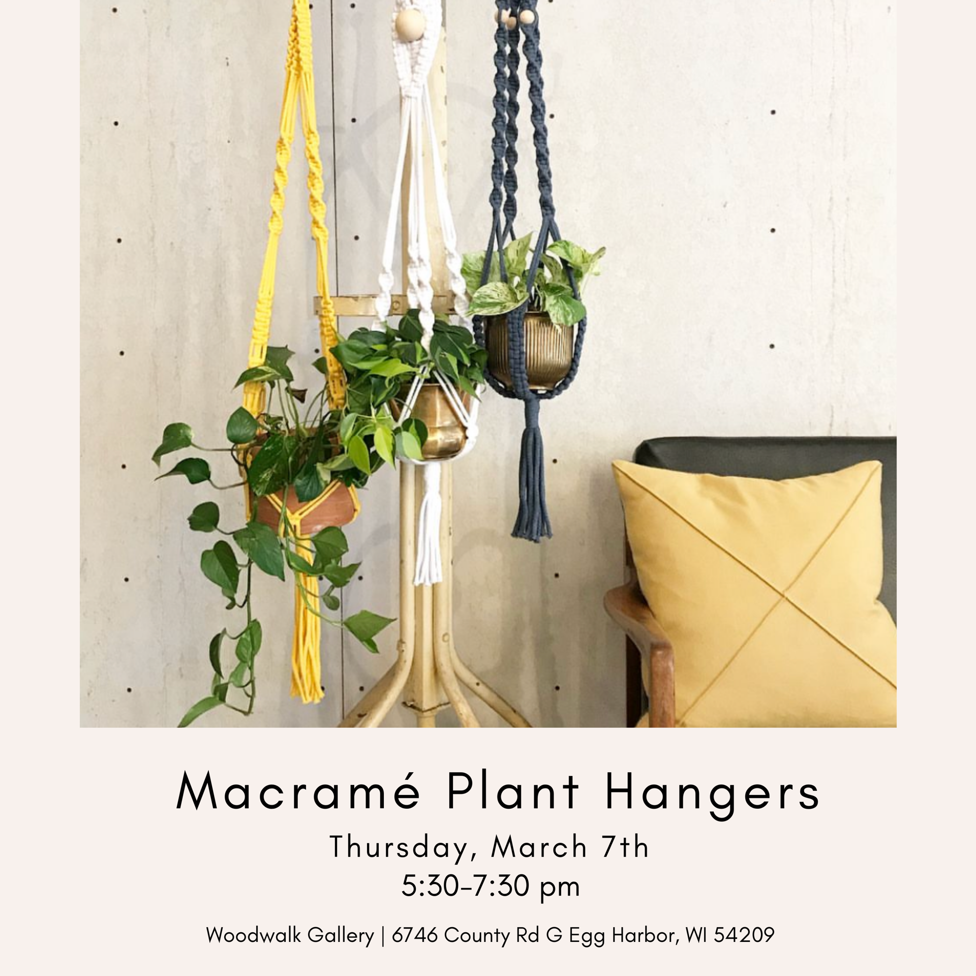 Macramé Plant Hangers