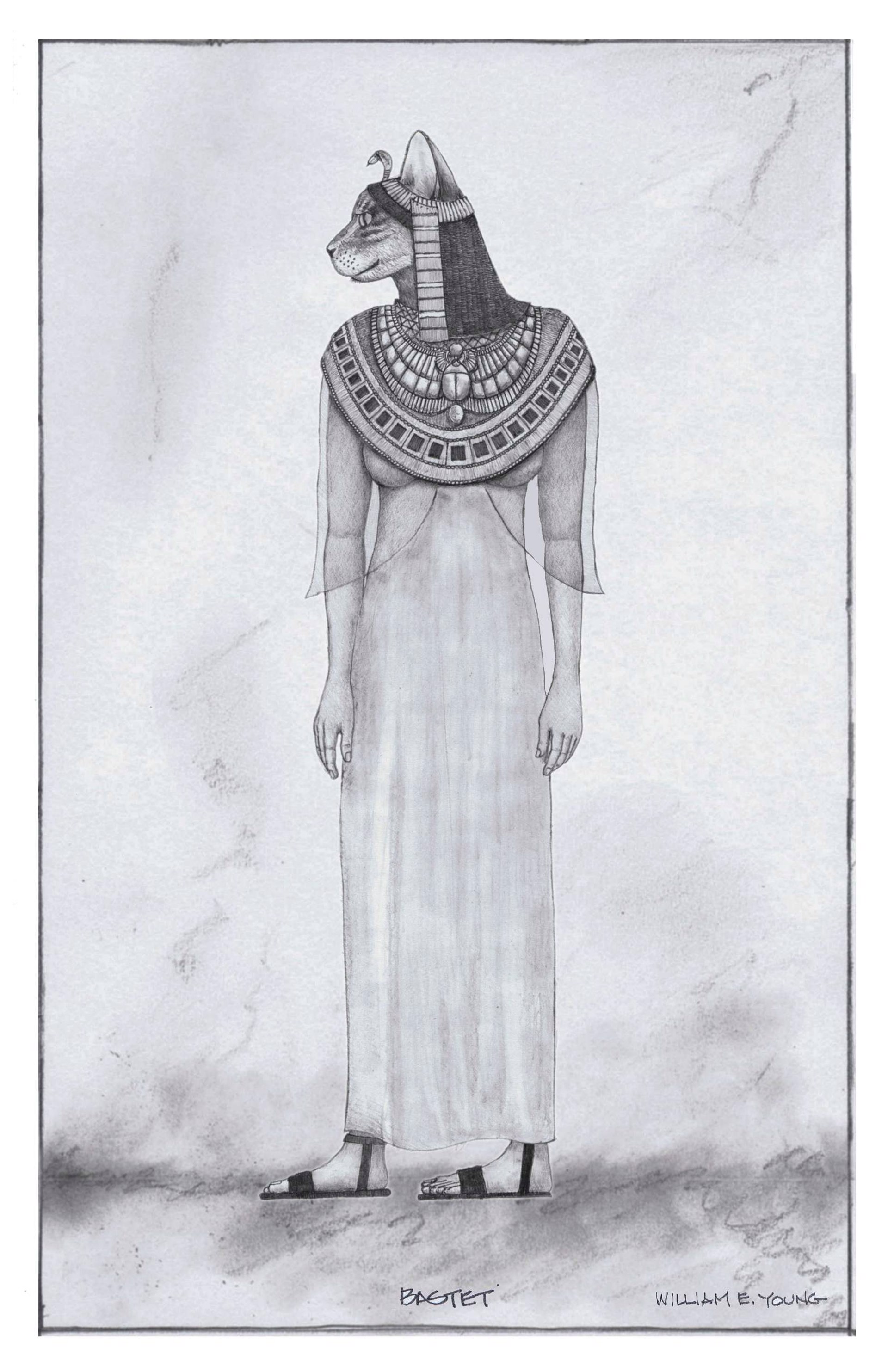 Bastet by William Young Prints