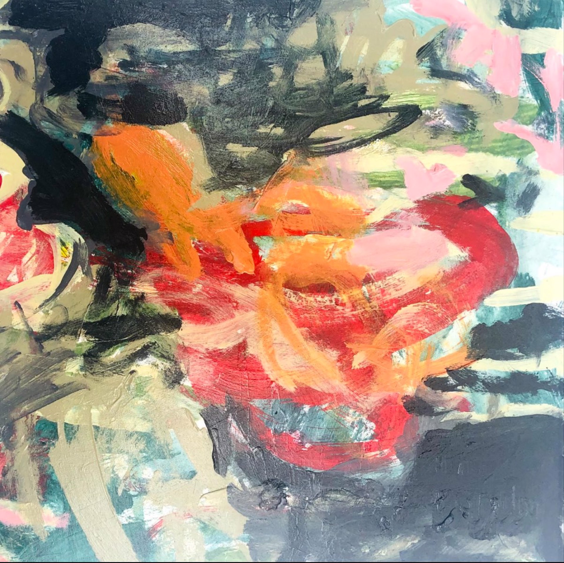 Flower Dance Series, 9, framed by Billie Bourgeois
