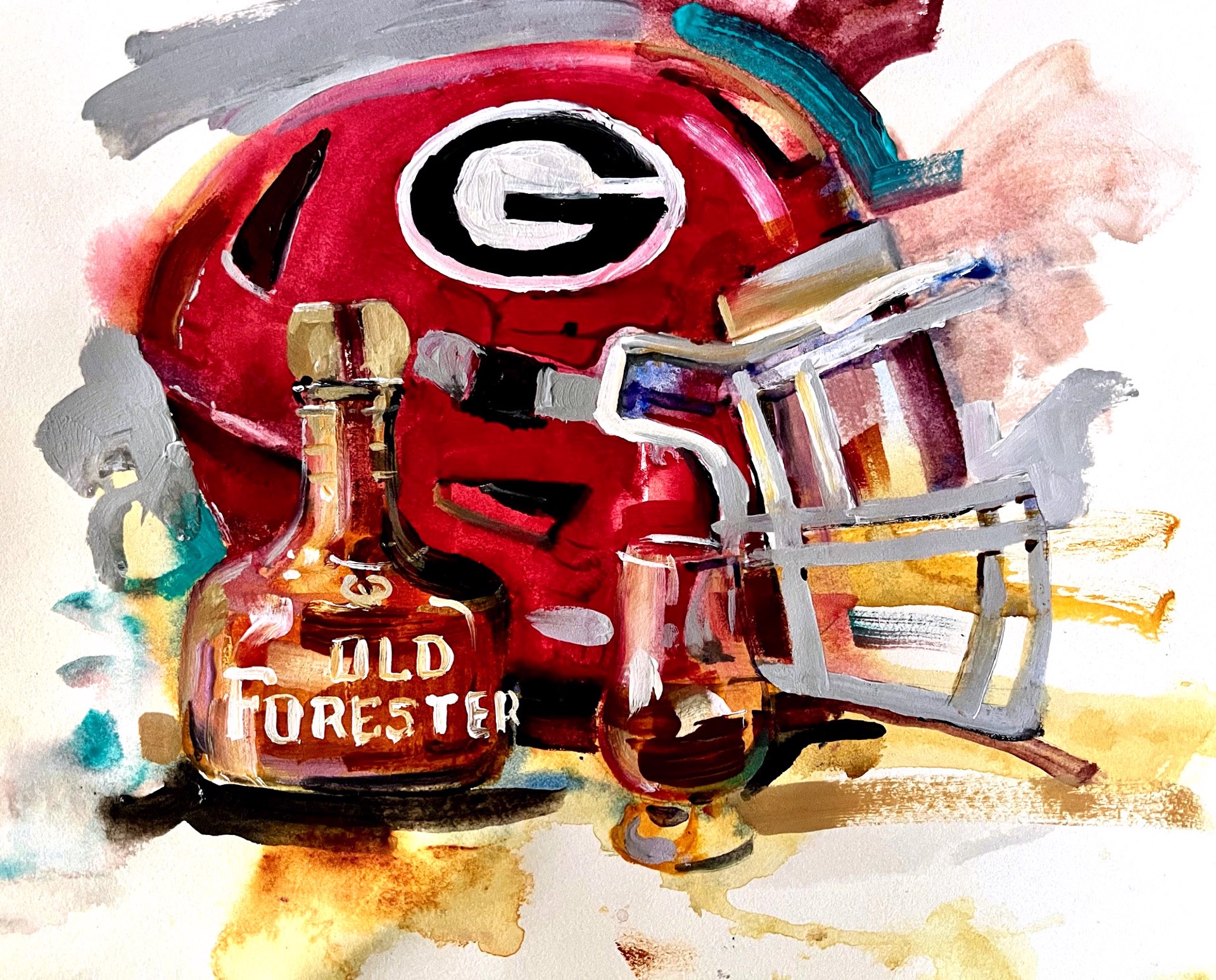 There's a New Dog in Town - UGA & Old Forester by Dirk Walker