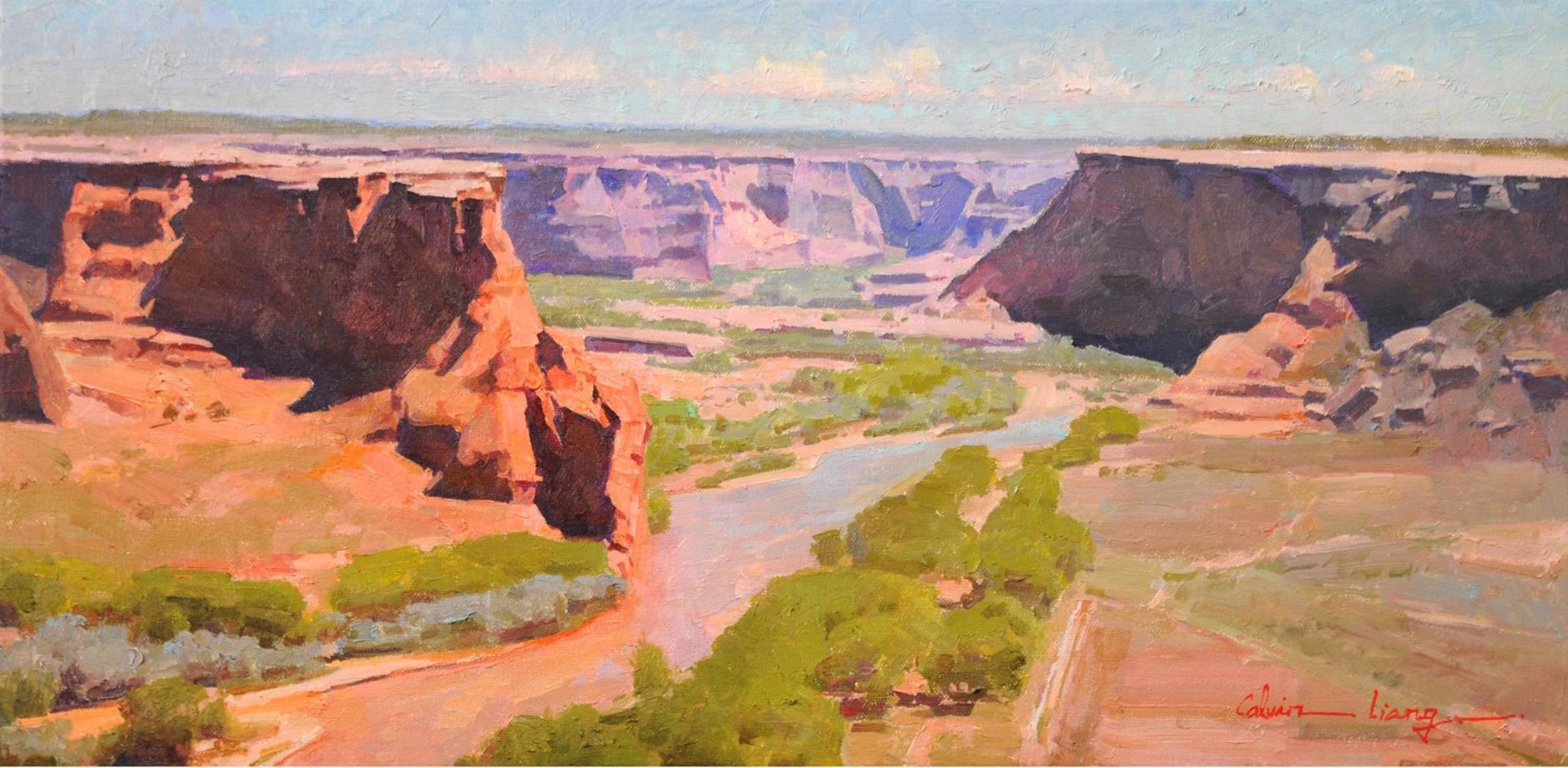 A View from Canyon de Chelly by Calvin Liang