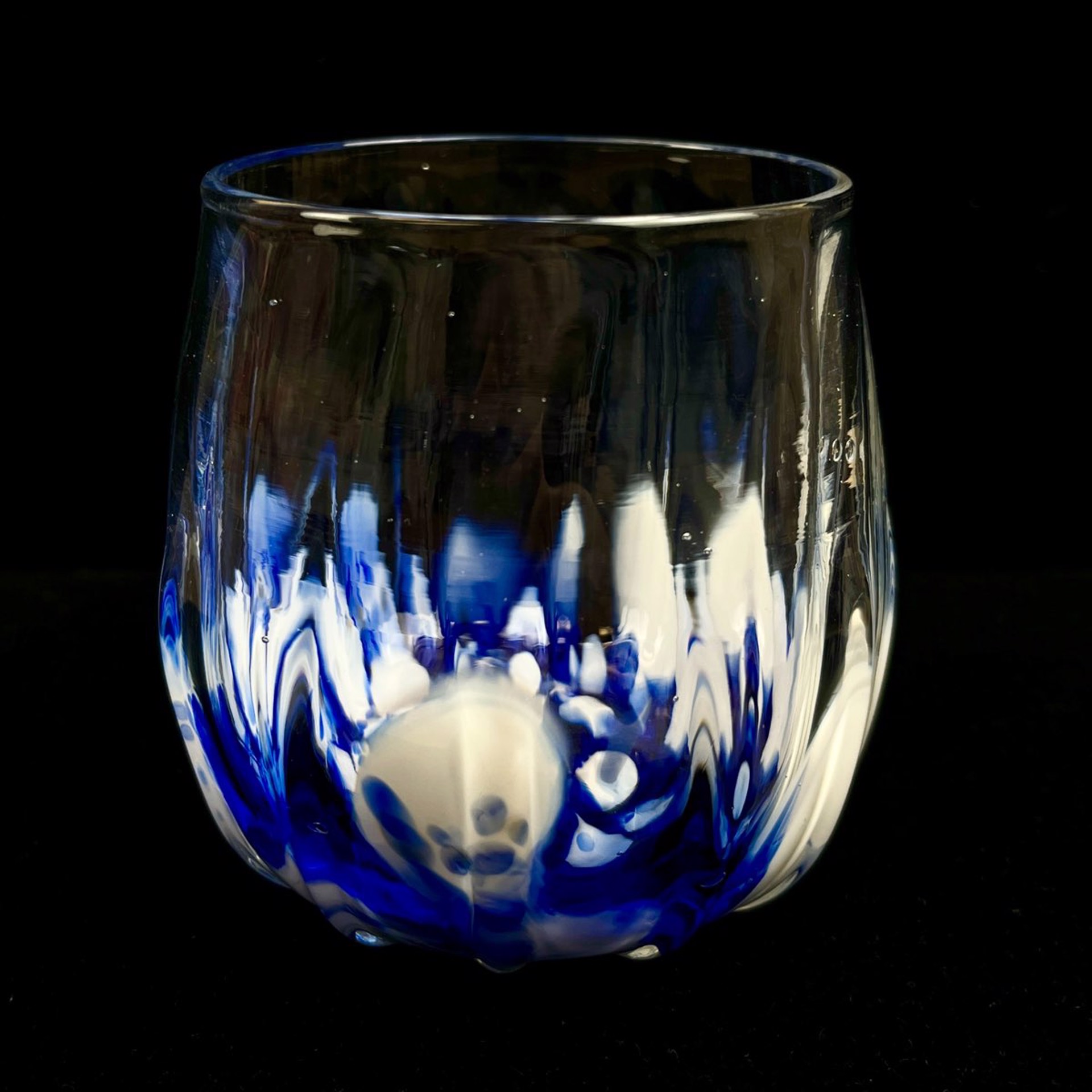 Blue Rocks Glass by Chad Balster