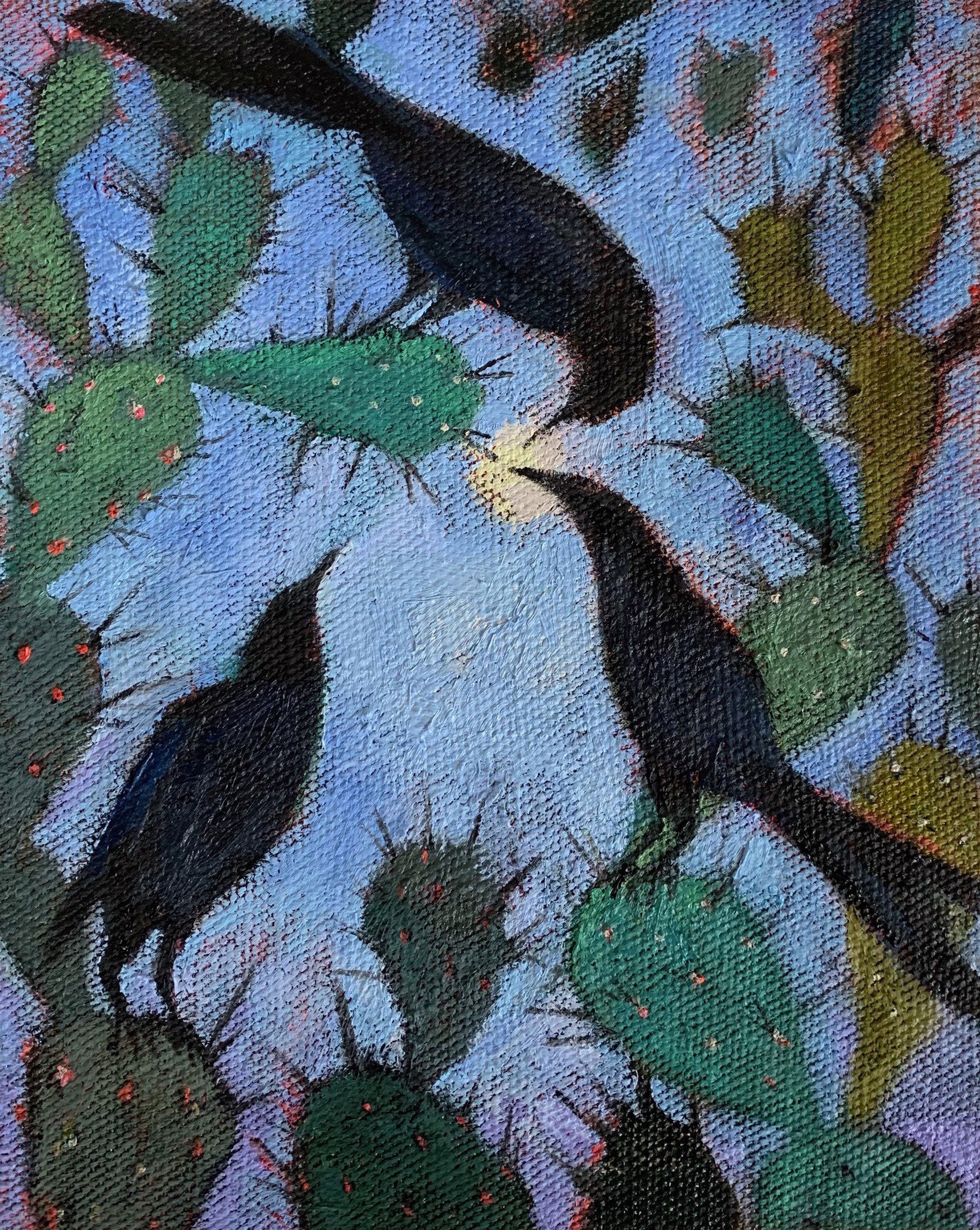 Grackle Afternoon by Sirena LaBurn