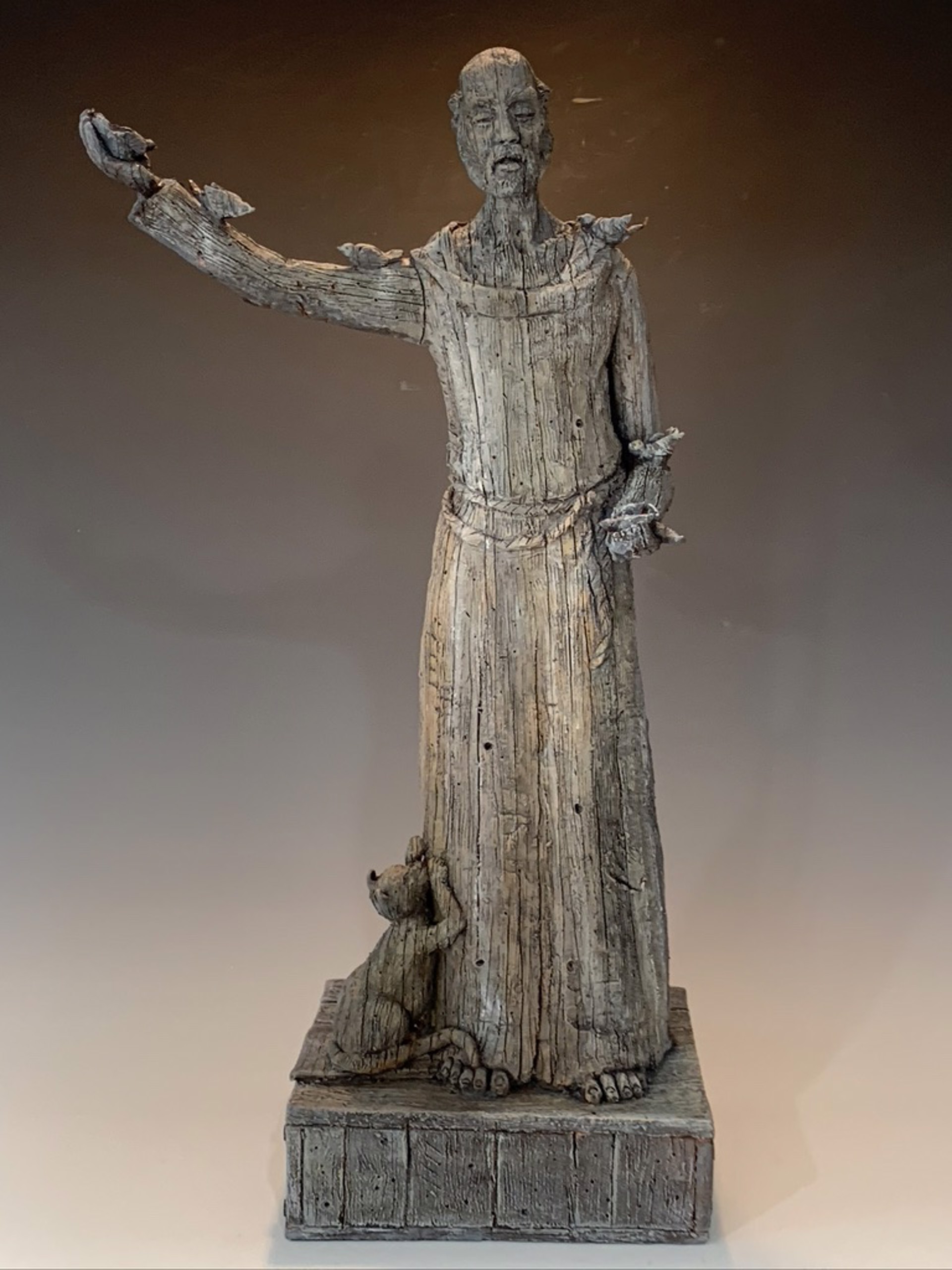 The Cat of St Francis by Pat Magers