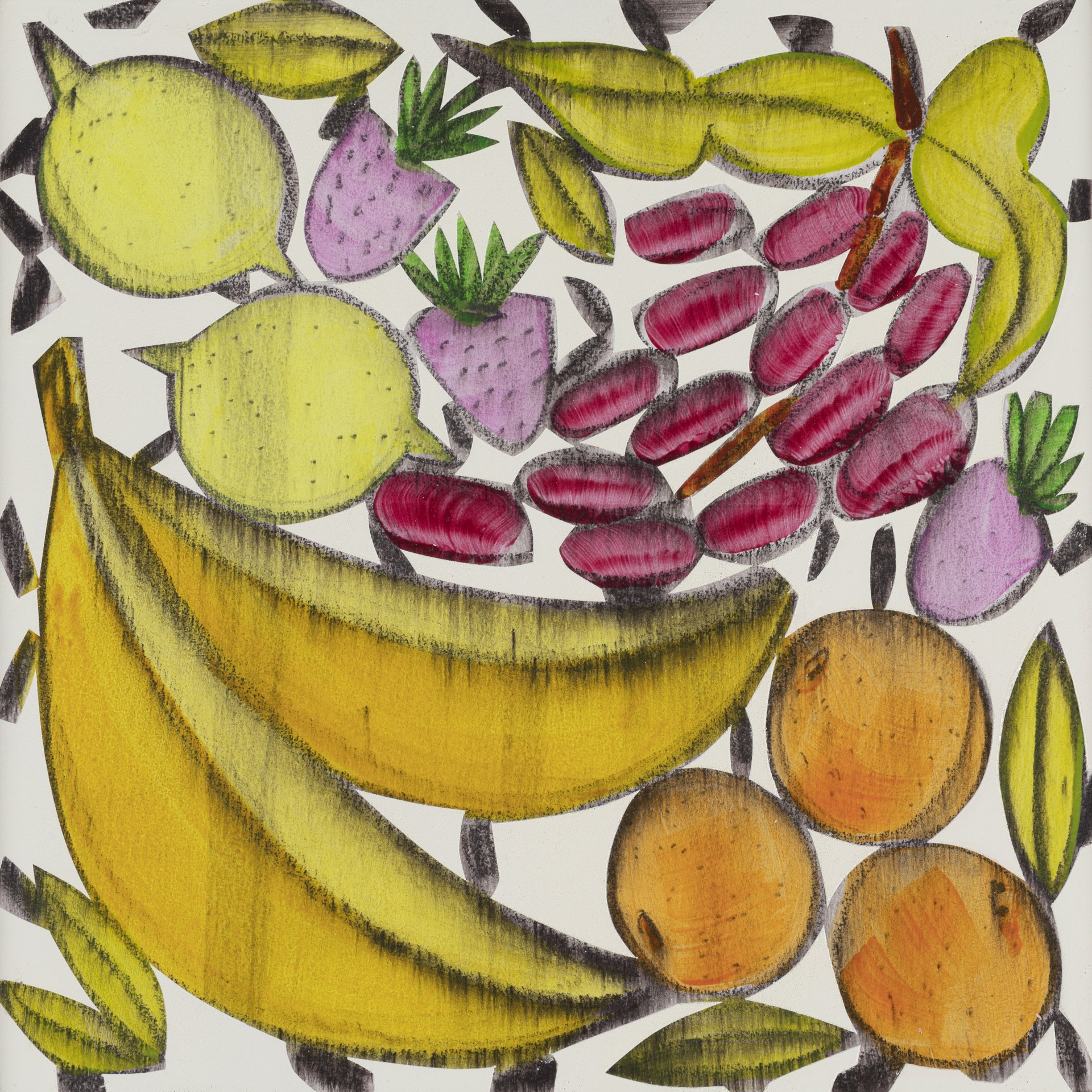 Fruit Toss II by Glory Day Loflin Paintings