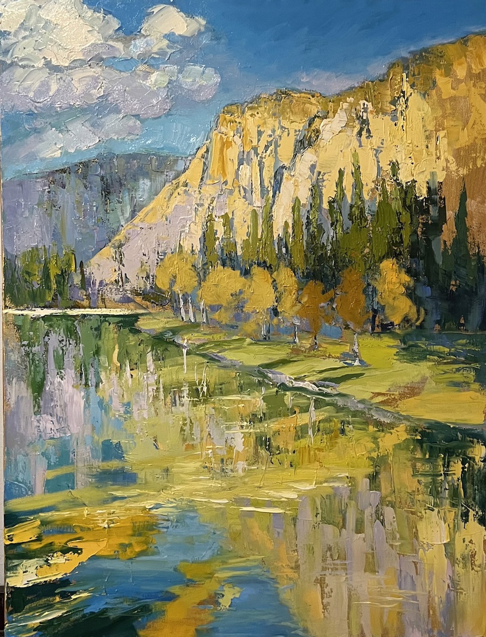 Yosemite Reflection by Cyndra Bradford