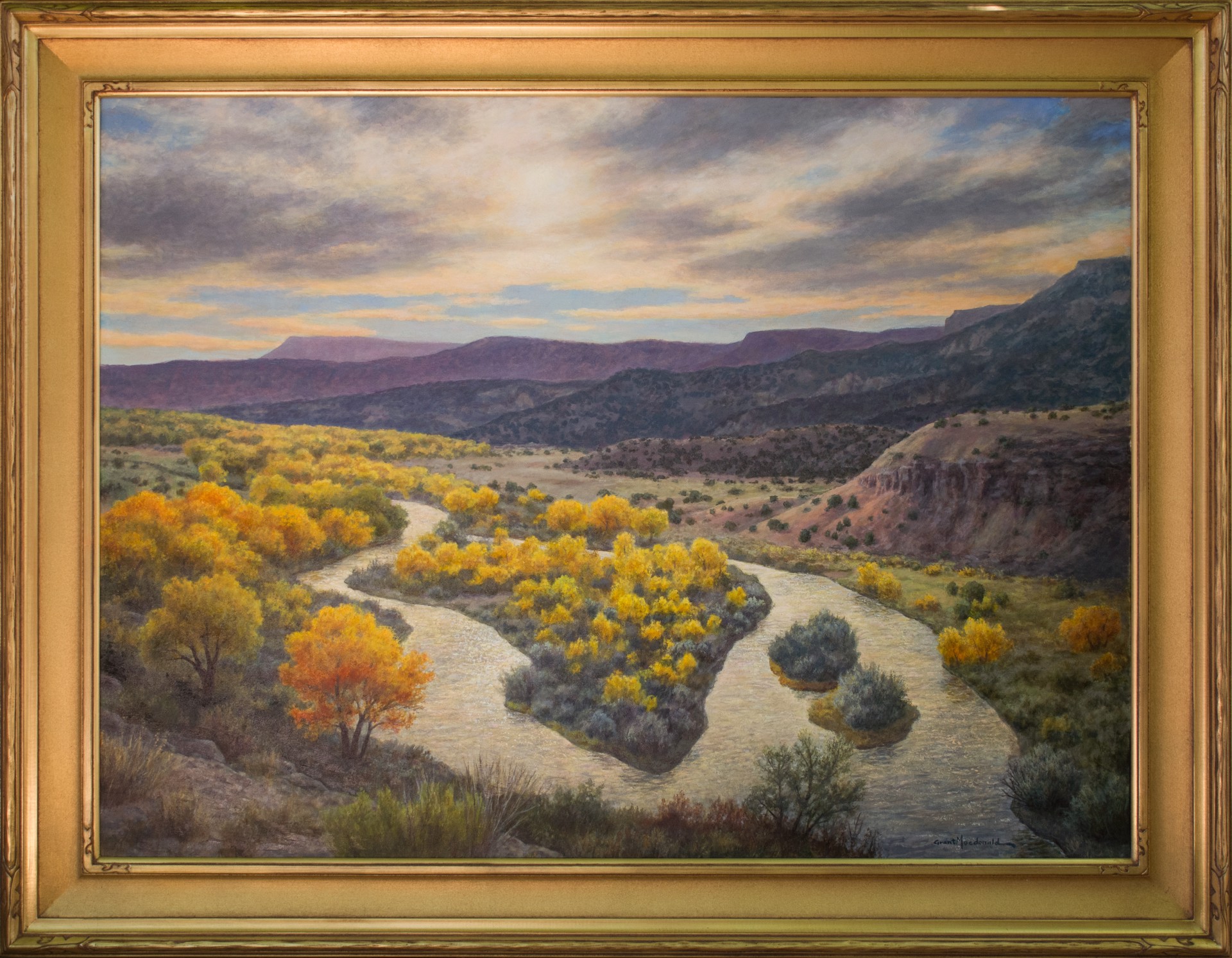 Golden Morning on the Chama by Grant Macdonald