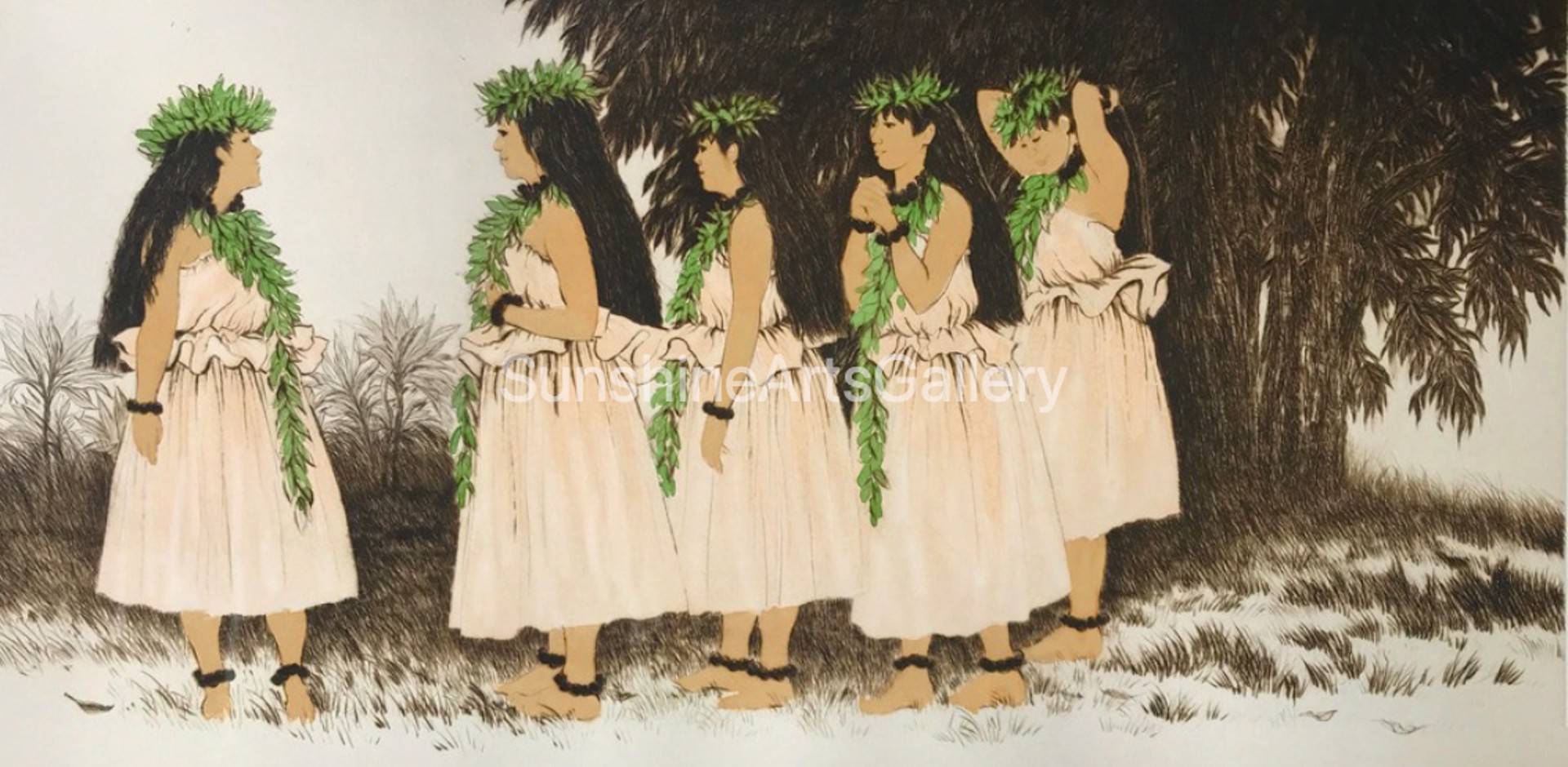 Hula Sisters by Carol Collette