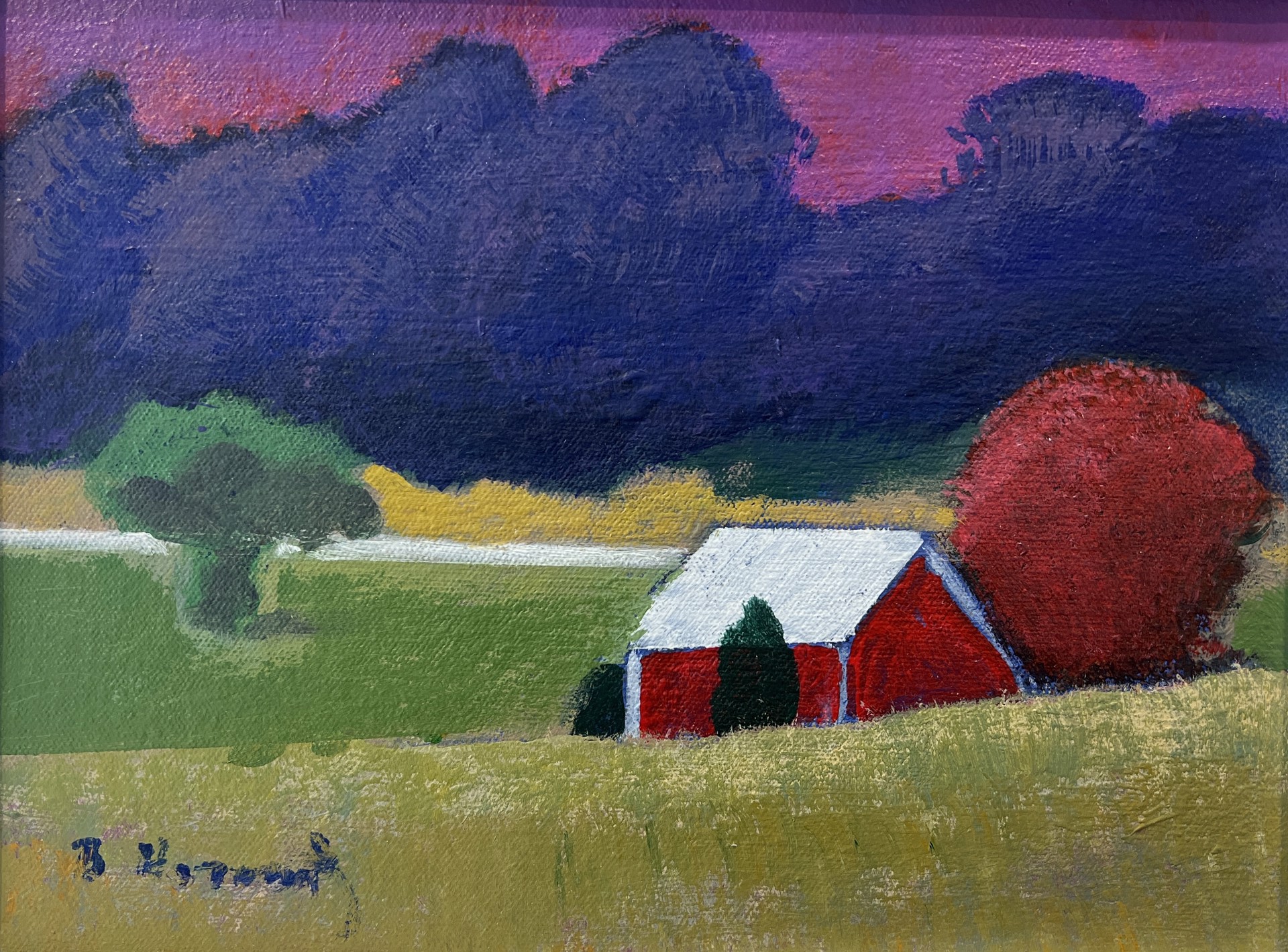 Red Barn by Brenda Horowitz