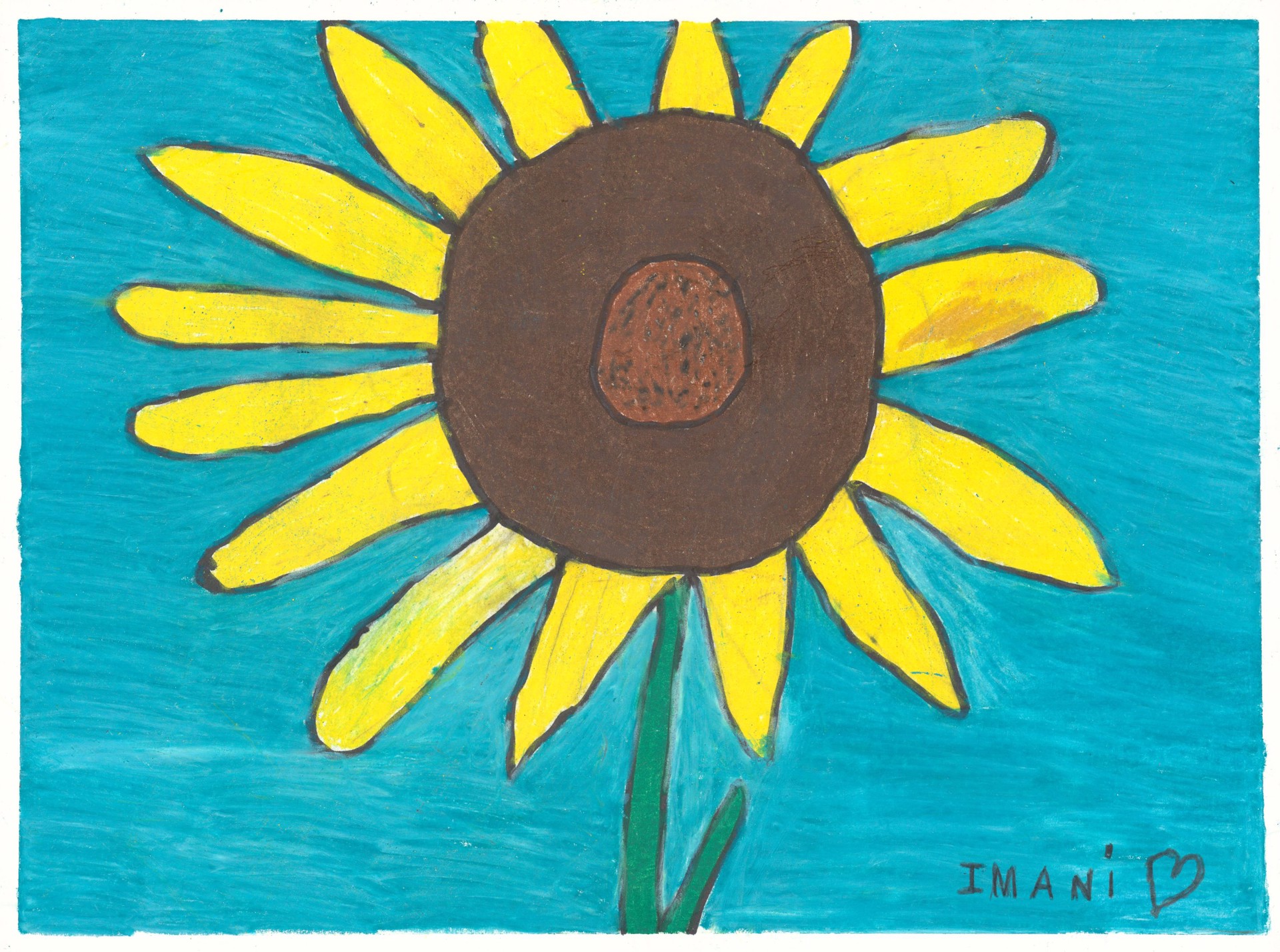 Sunflower by Imani Turner