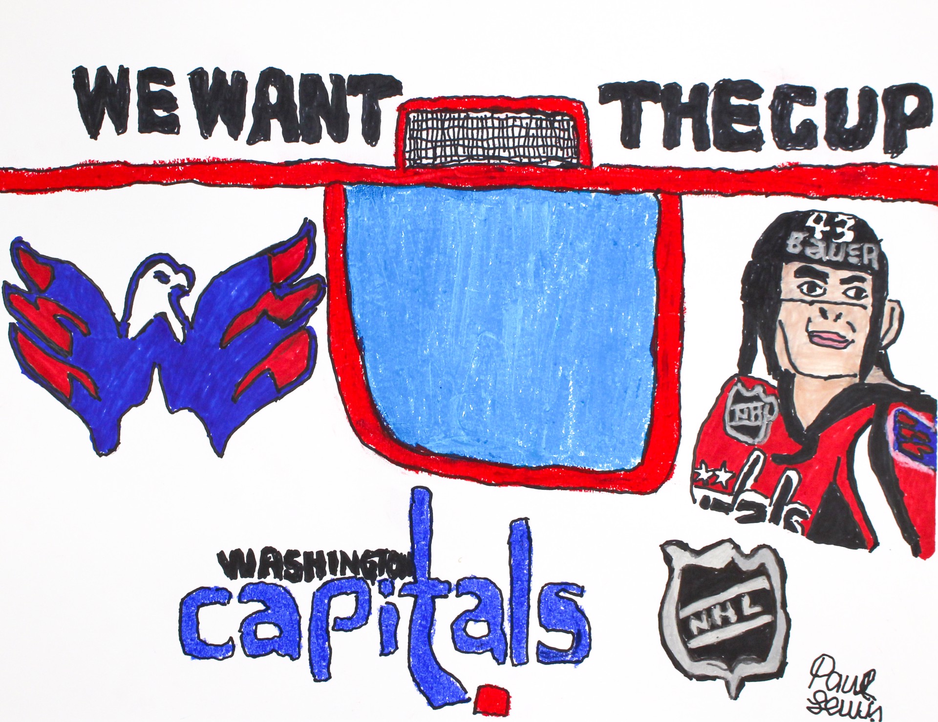 We Want the Cup by Paul Lewis