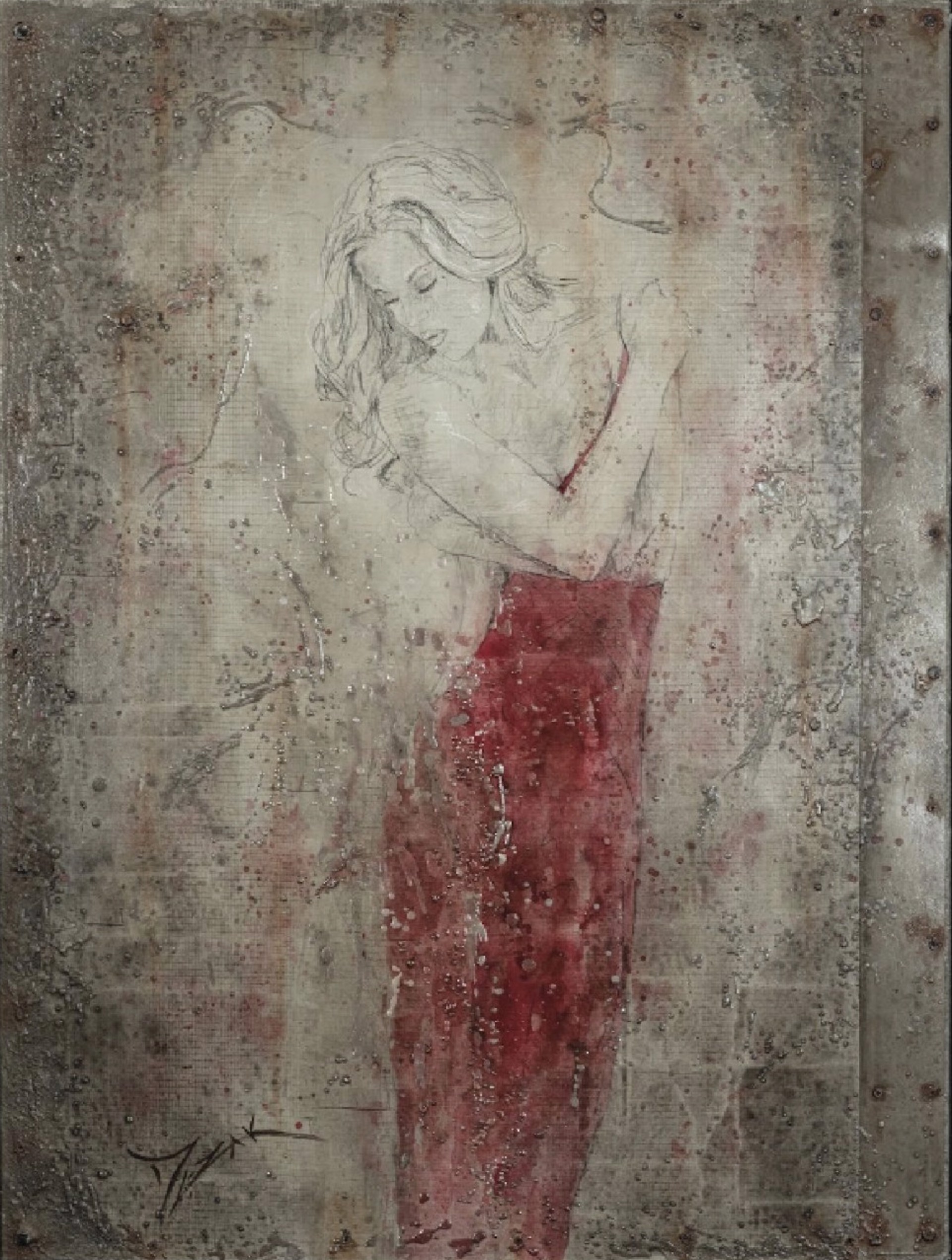 Lady in Red II by Trevor Mezak