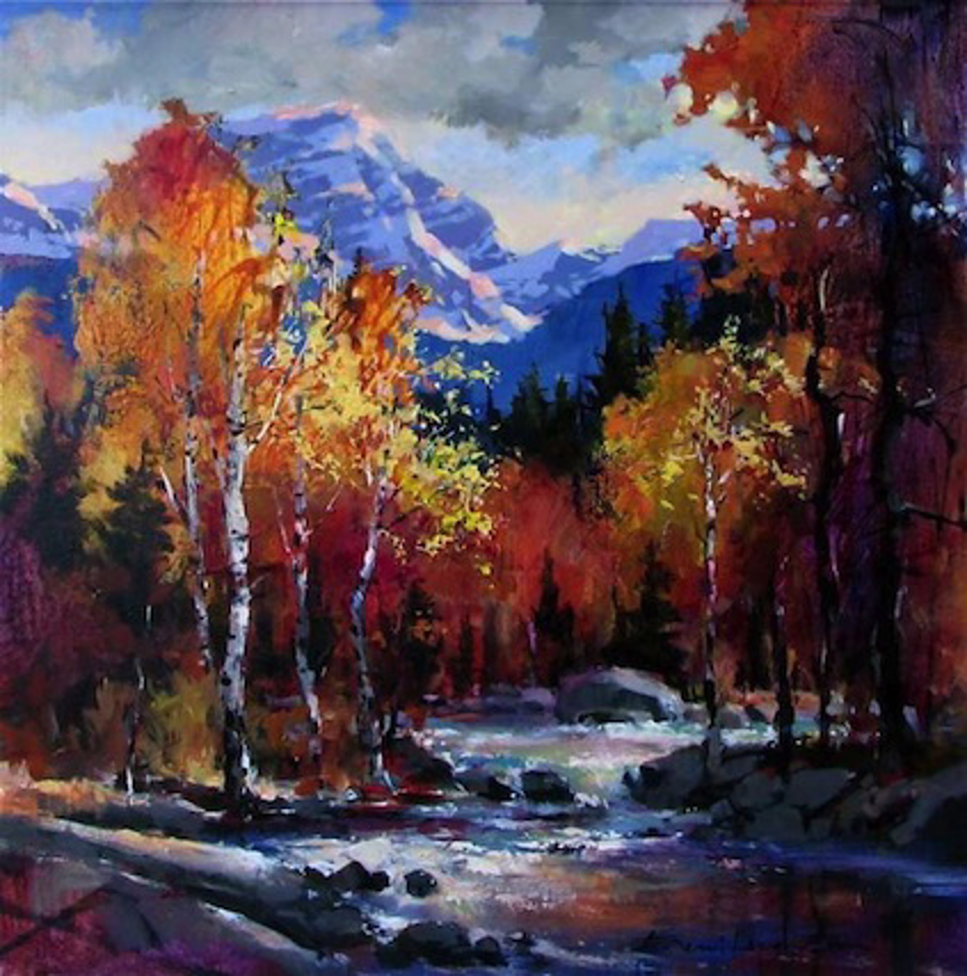 Below the Glacier by Brent Heighton