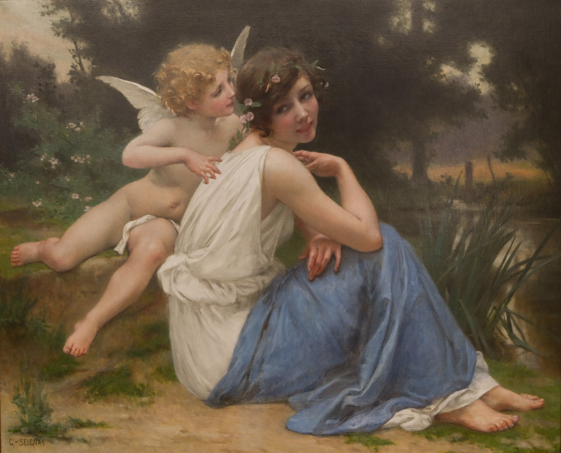 Cupid & Psyche by Guillaume Seignac