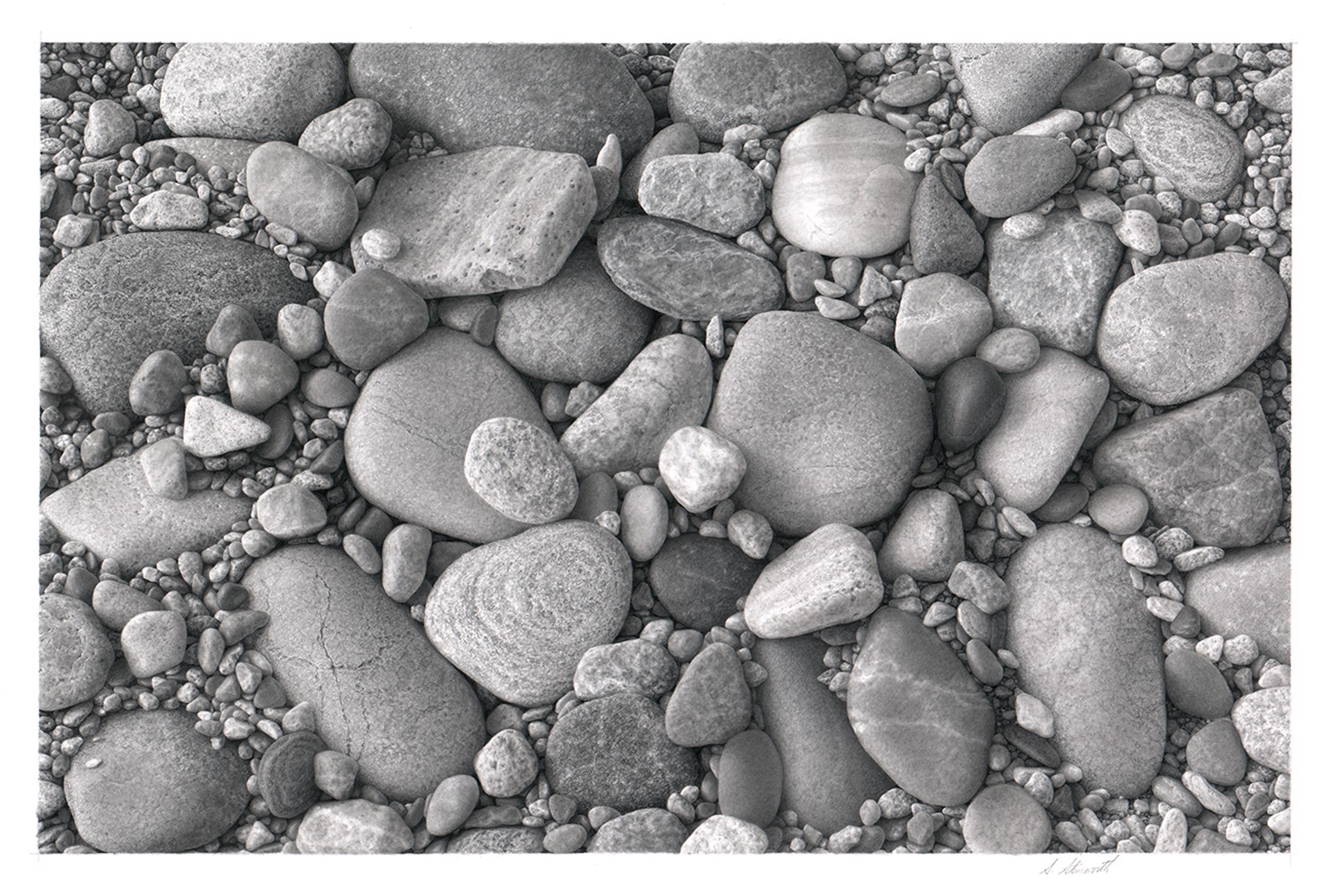 Beachstones #5 by Skip Steinworth