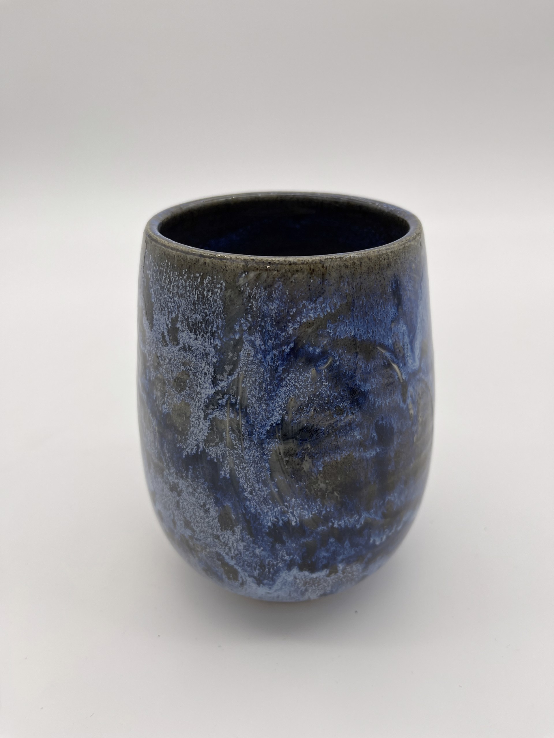 Soda Vase (Blue) by Karen Heathman
