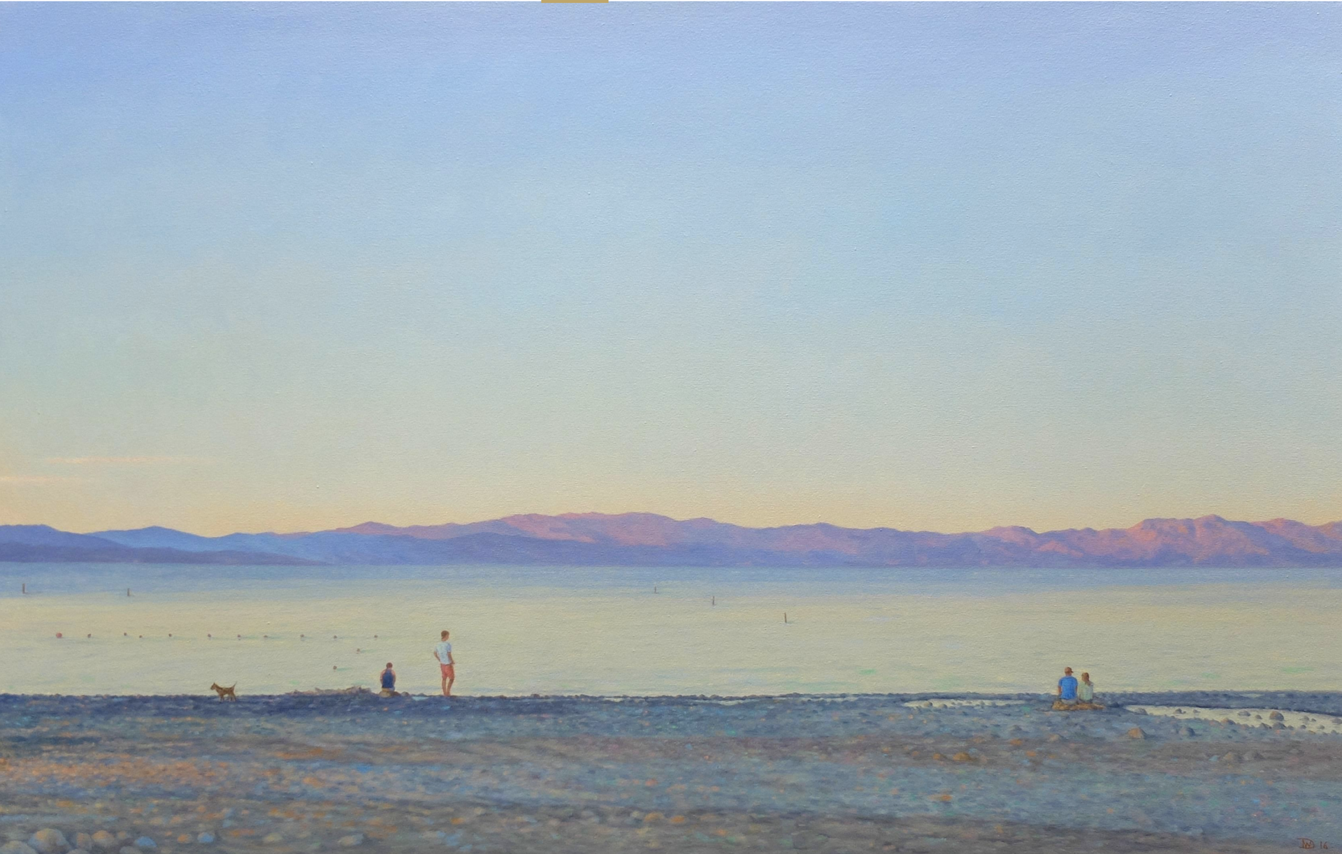 Tahoe Evening by Willard Dixon