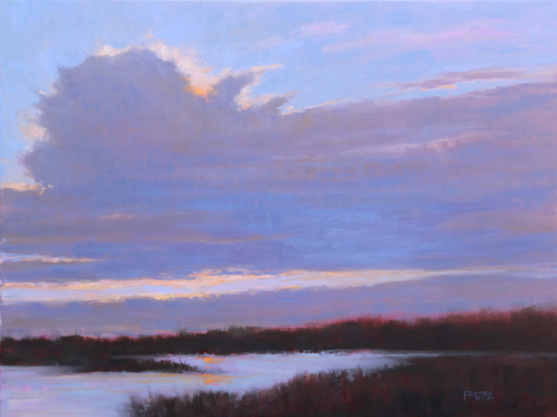 Crossing The Marshes by Paula Frizbe