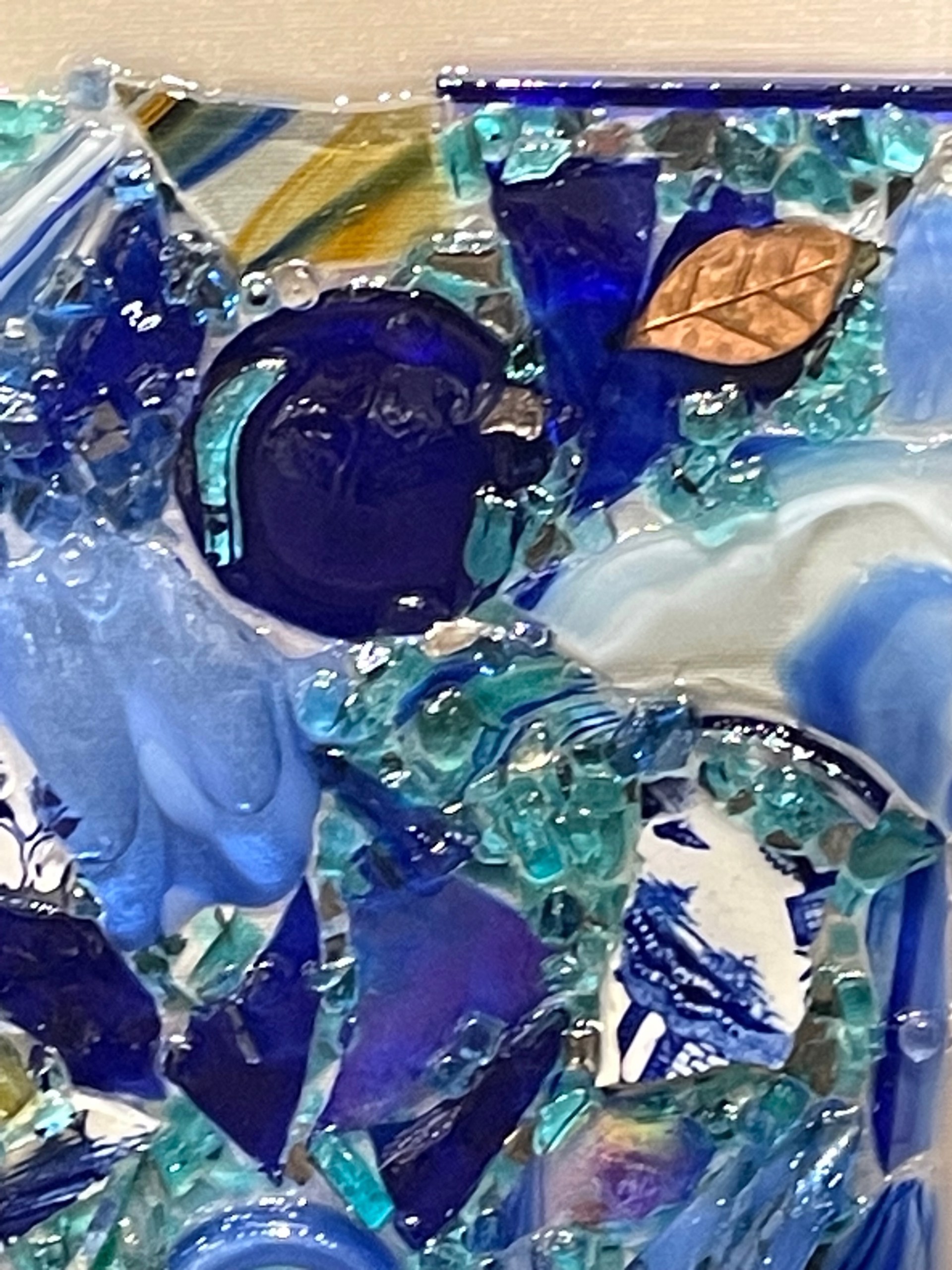 Mississippi Delta Blues by Good Juju Glass Art