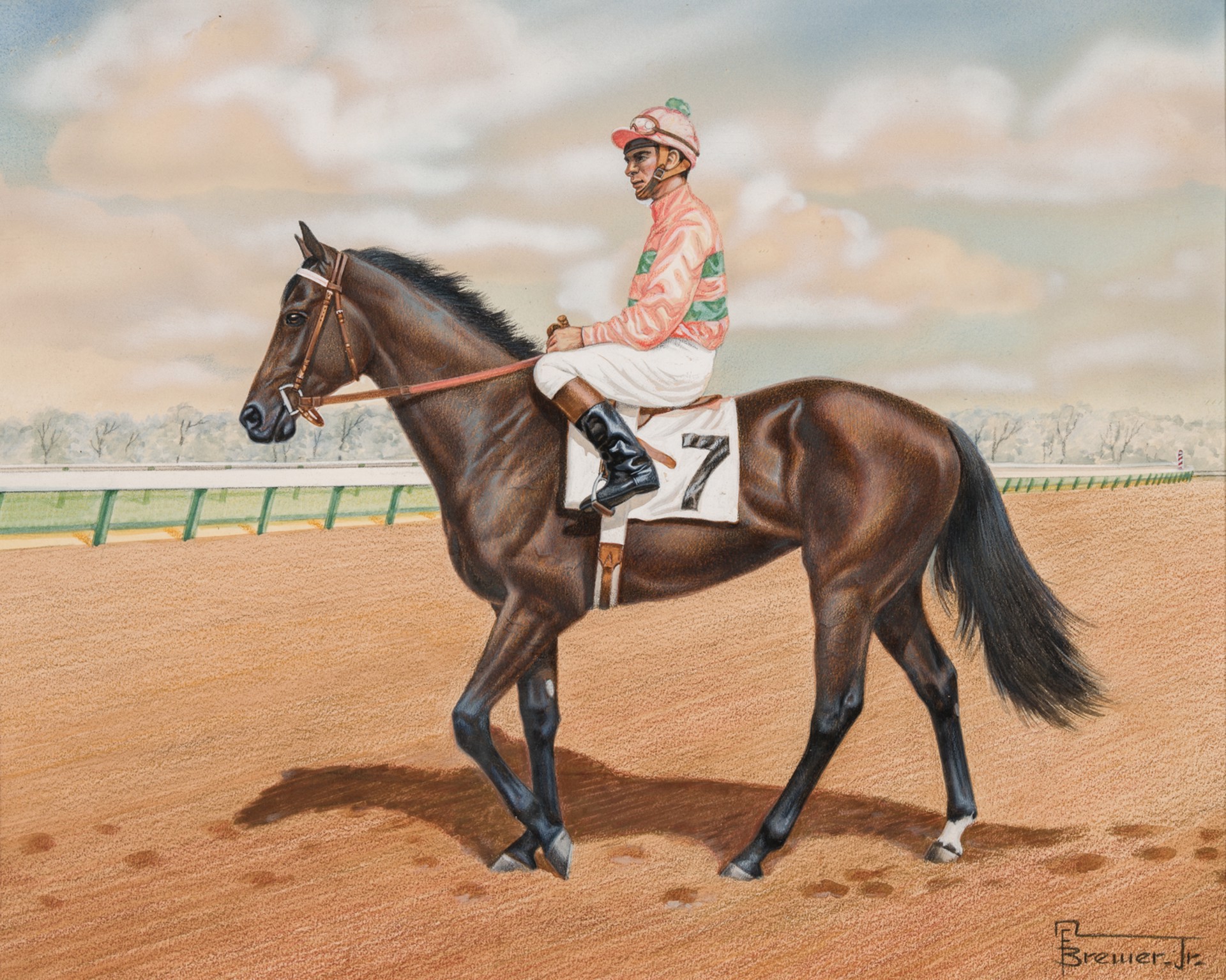 ‘HAIL TO REASON’ & ‘AFFECTIONATELY’ (a pair) by Allen F Brewer Jr.