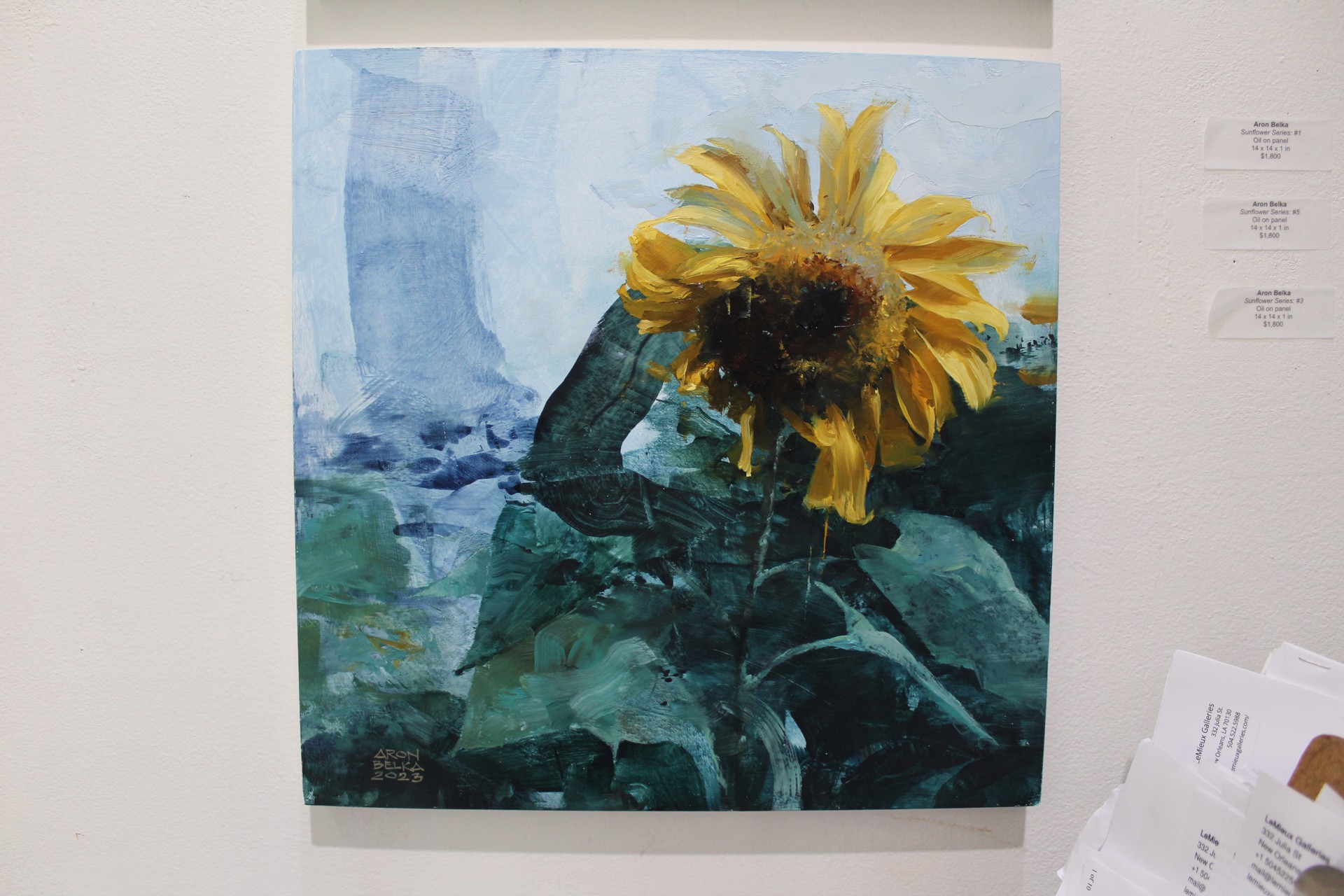 Sunflower Series: #3 by Aron Belka