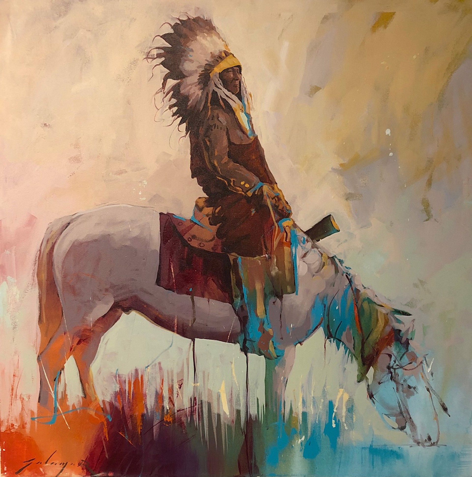 Chief Red Hawk by Jeremy Salazar