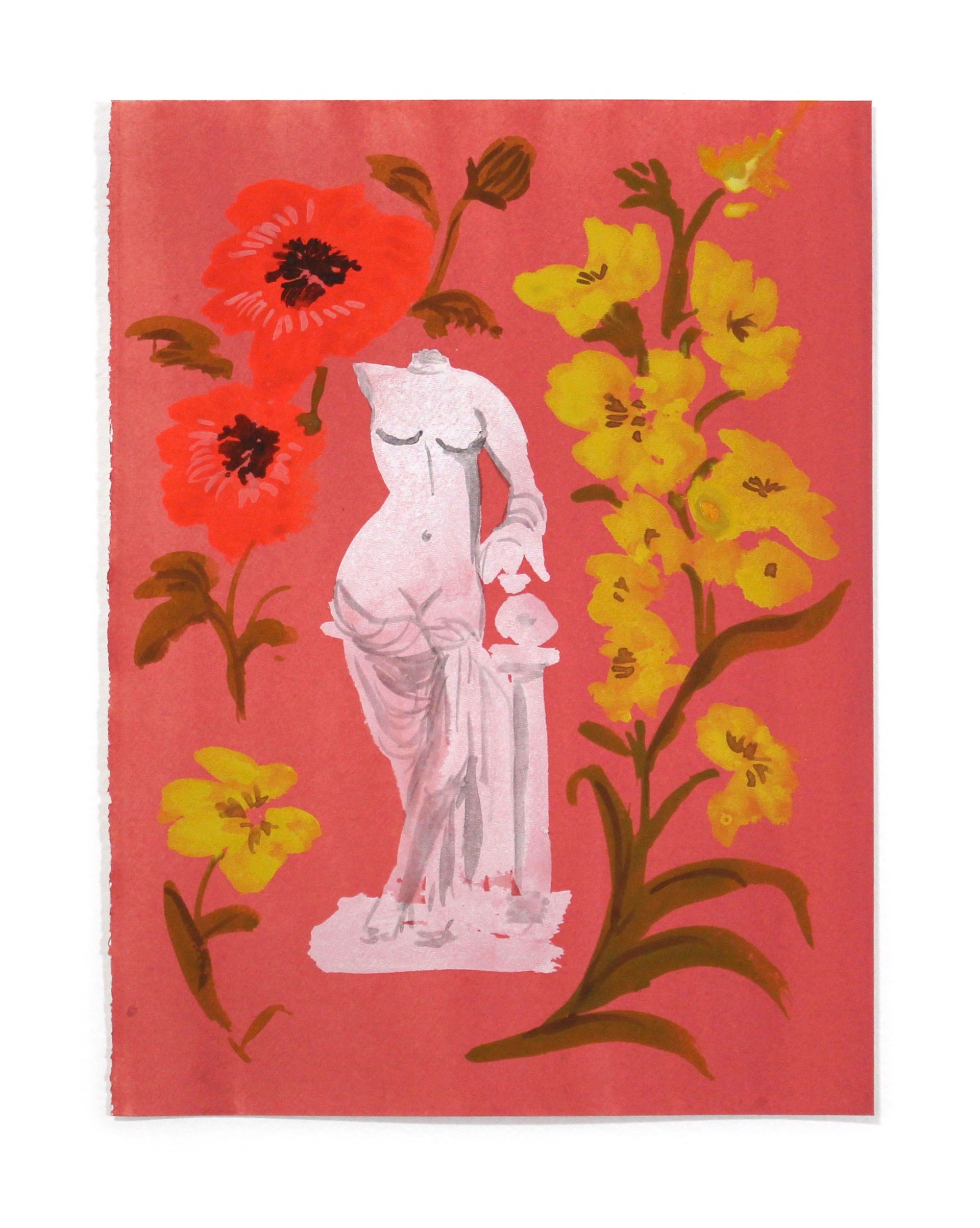 Women and Flowers II by Kayla Plosz Antiel