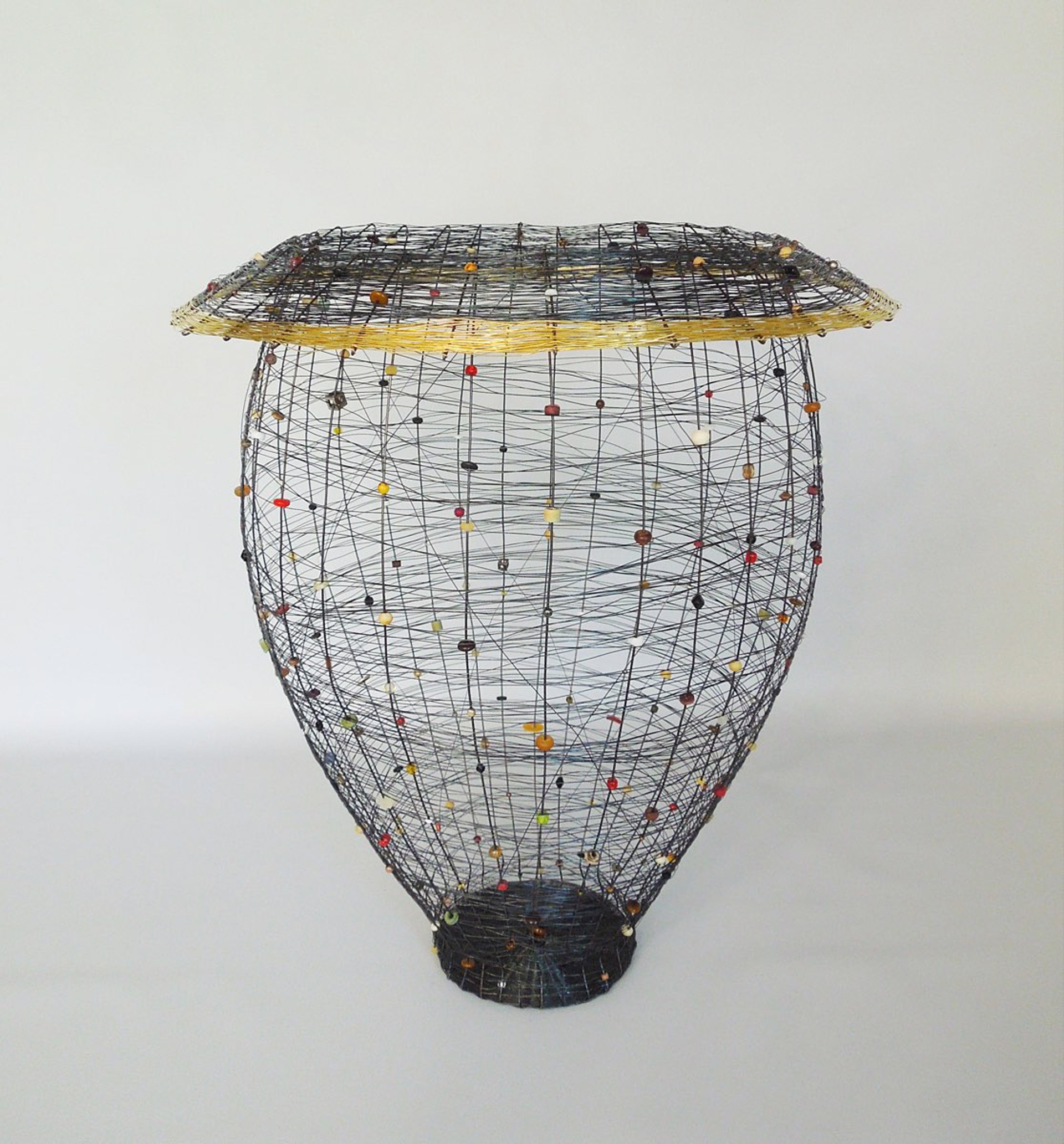 Collar Basket by Sally Prangley