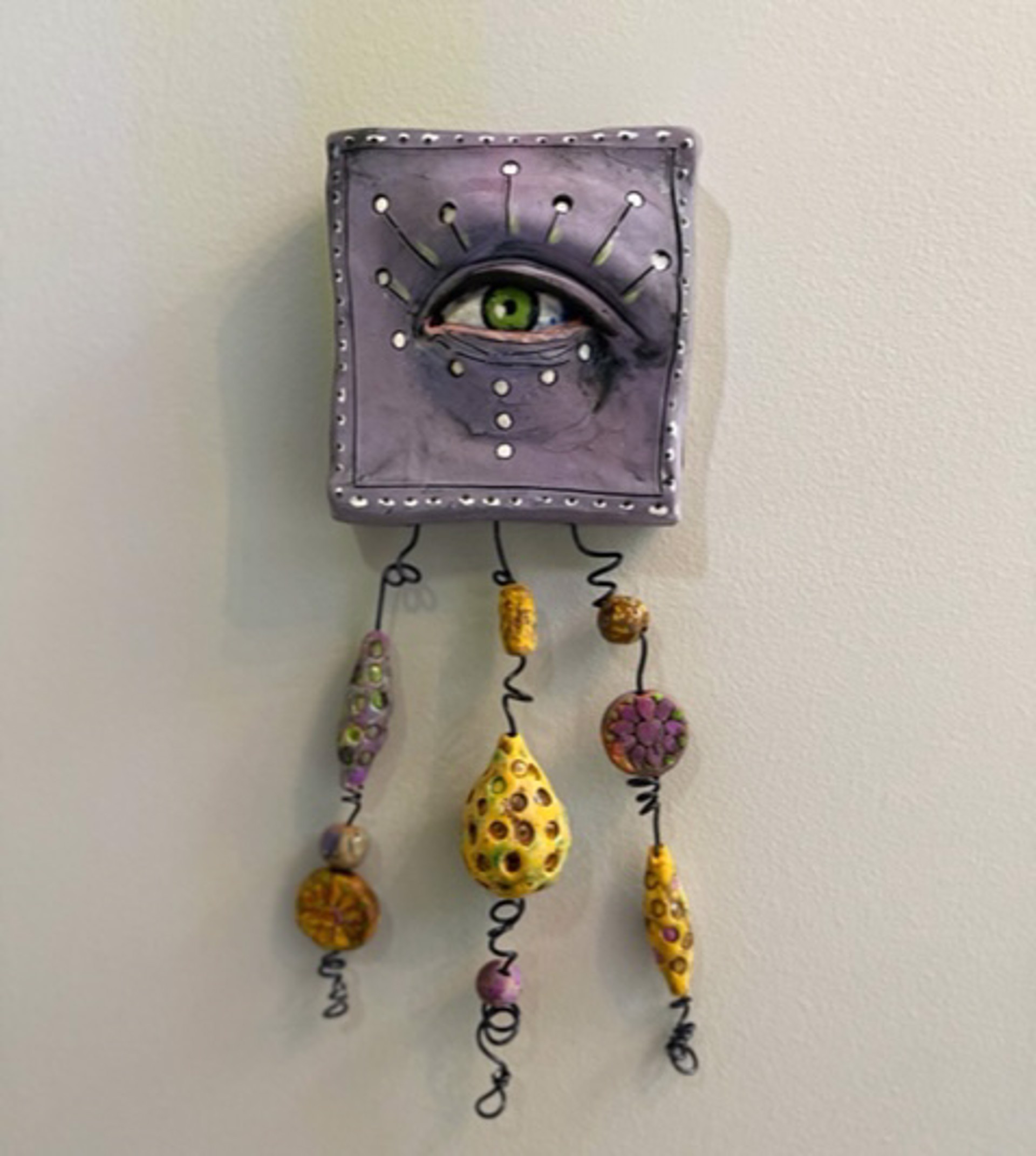 Eye Wall Plaque by Nicole Merkens