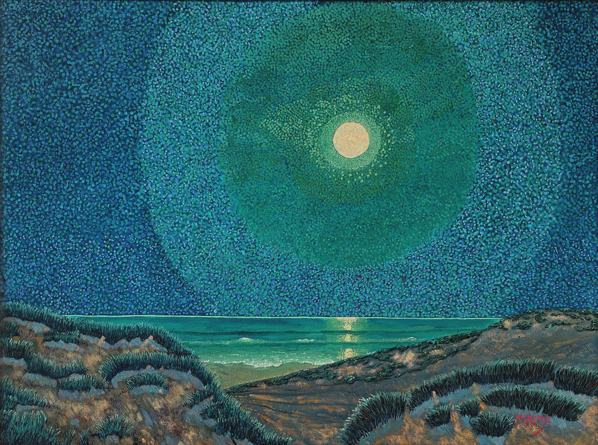 Moonlit Sands by H.M. Saffer II